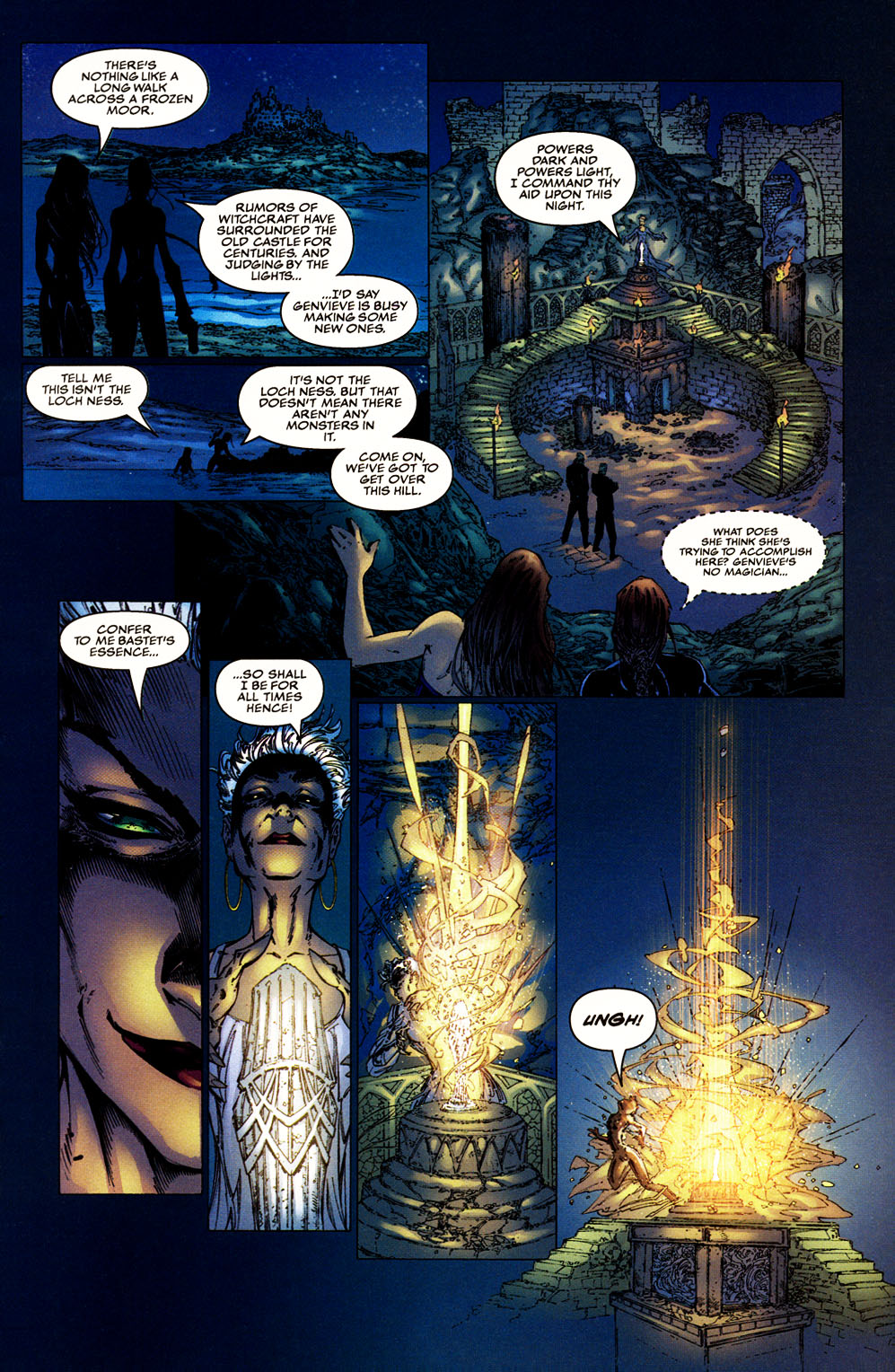 Read online Witchblade/Tomb Raider comic -  Issue #1 - 14