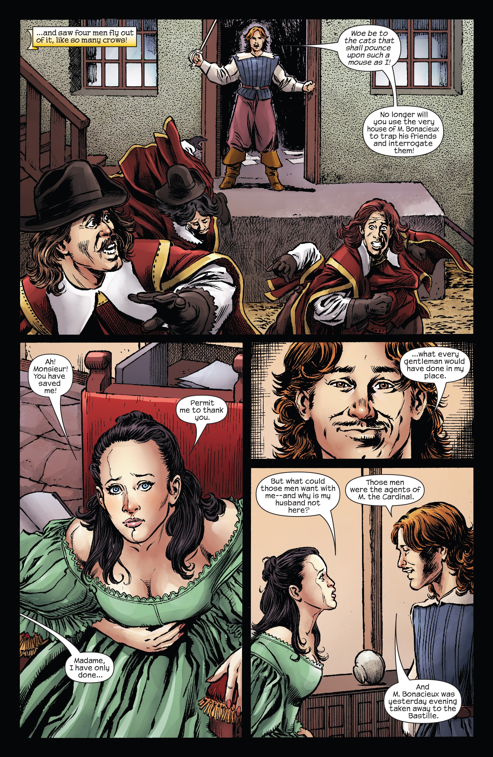 Read online Marvel Illustrated: The Three Musketeers comic -  Issue #2 - 8
