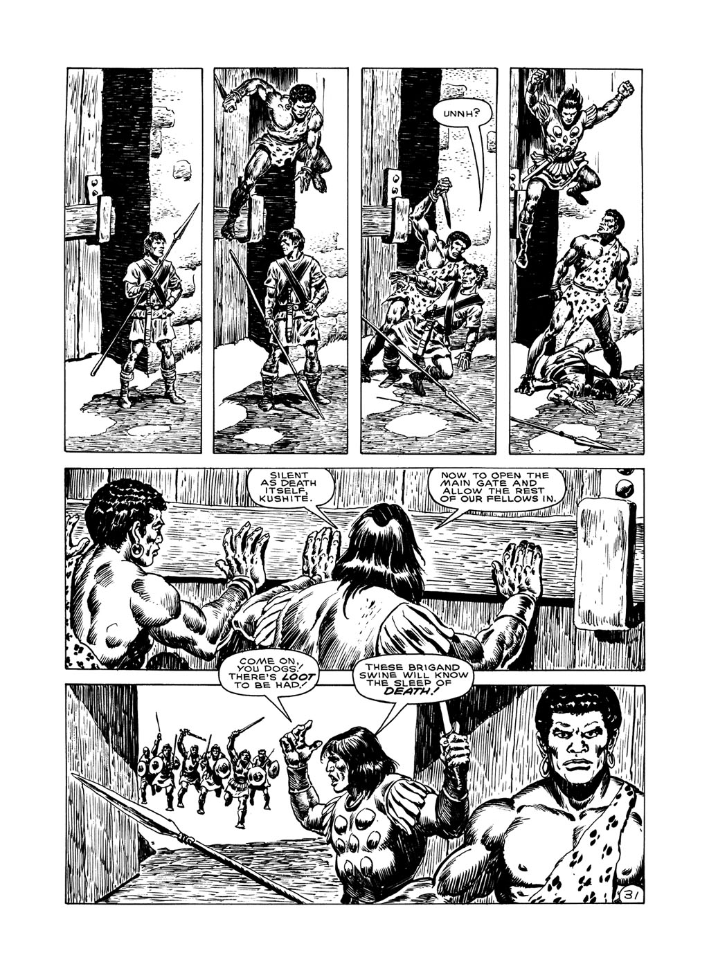 Read online The Savage Sword Of Conan comic -  Issue #147 - 35