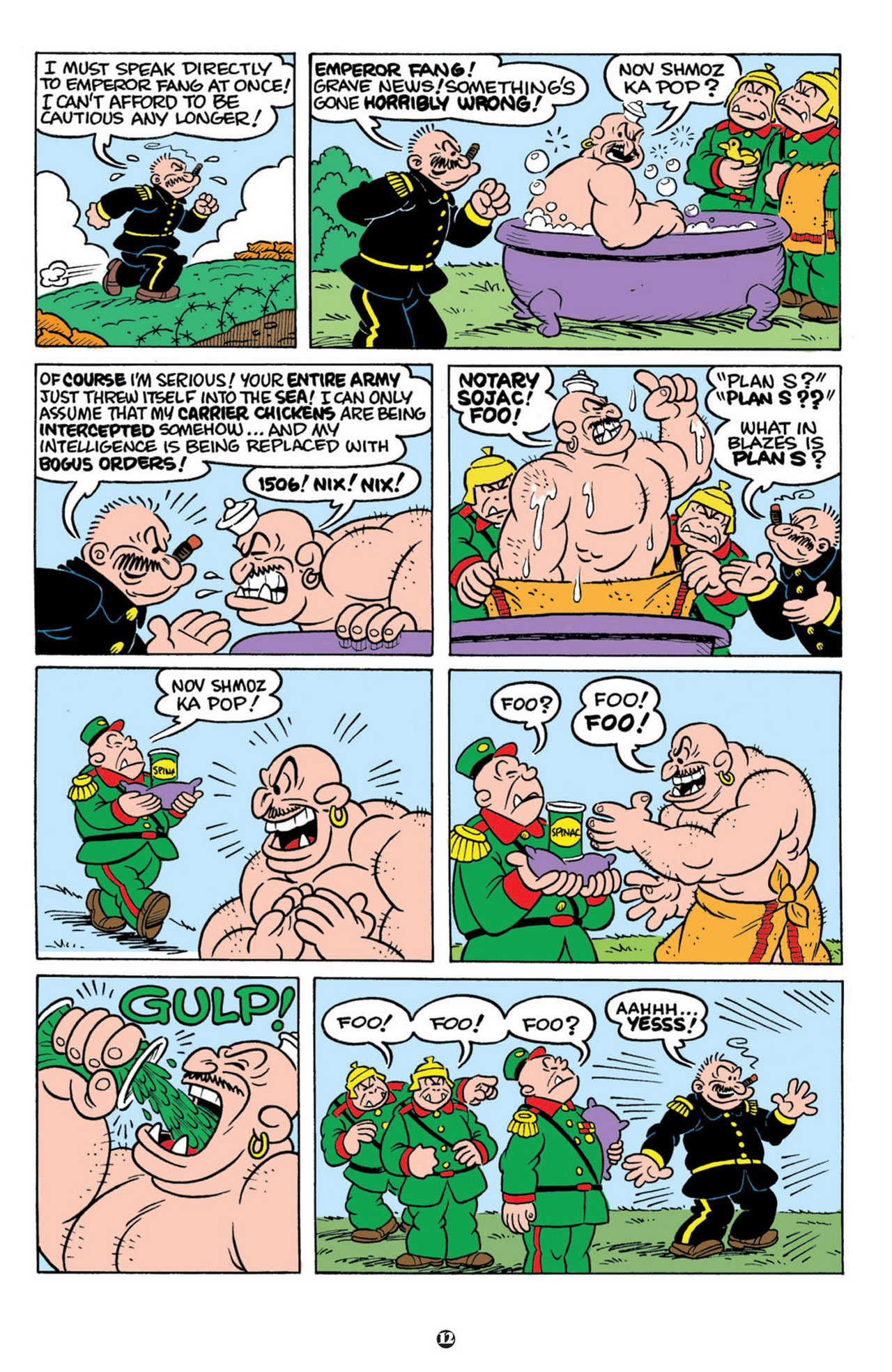 Read online Popeye (2012) comic -  Issue #4 - 14