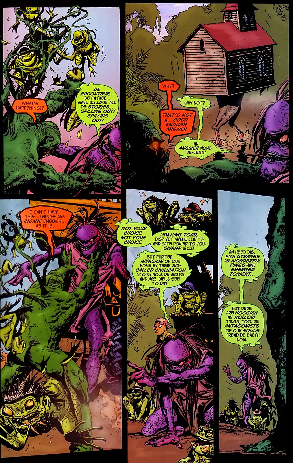 Read online Swamp Thing (2004) comic -  Issue #21 - 16