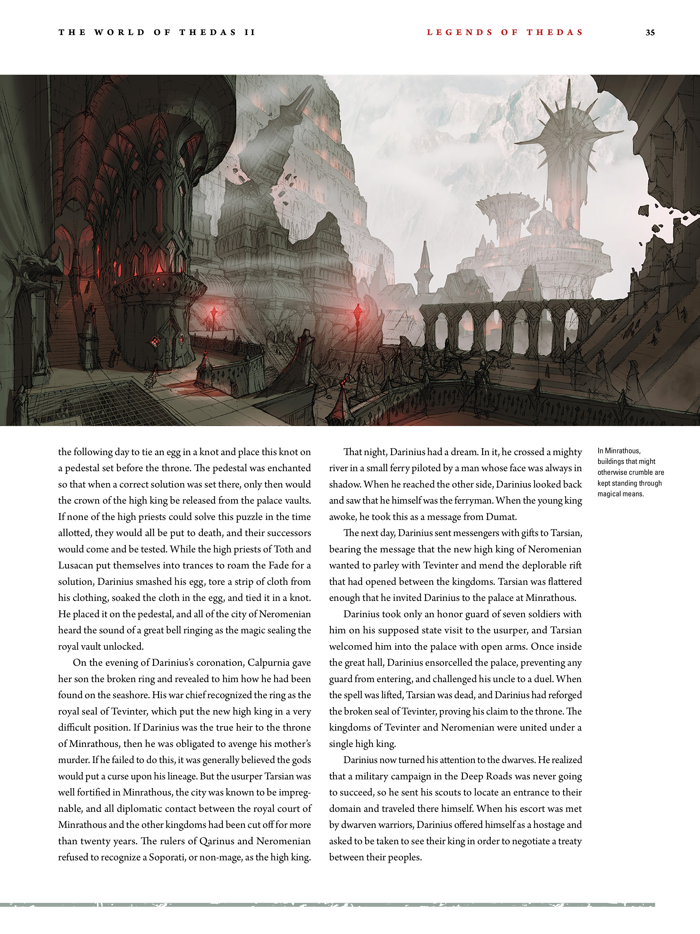 Read online Dragon Age: The World of Thedas comic -  Issue # TPB 2 - 32