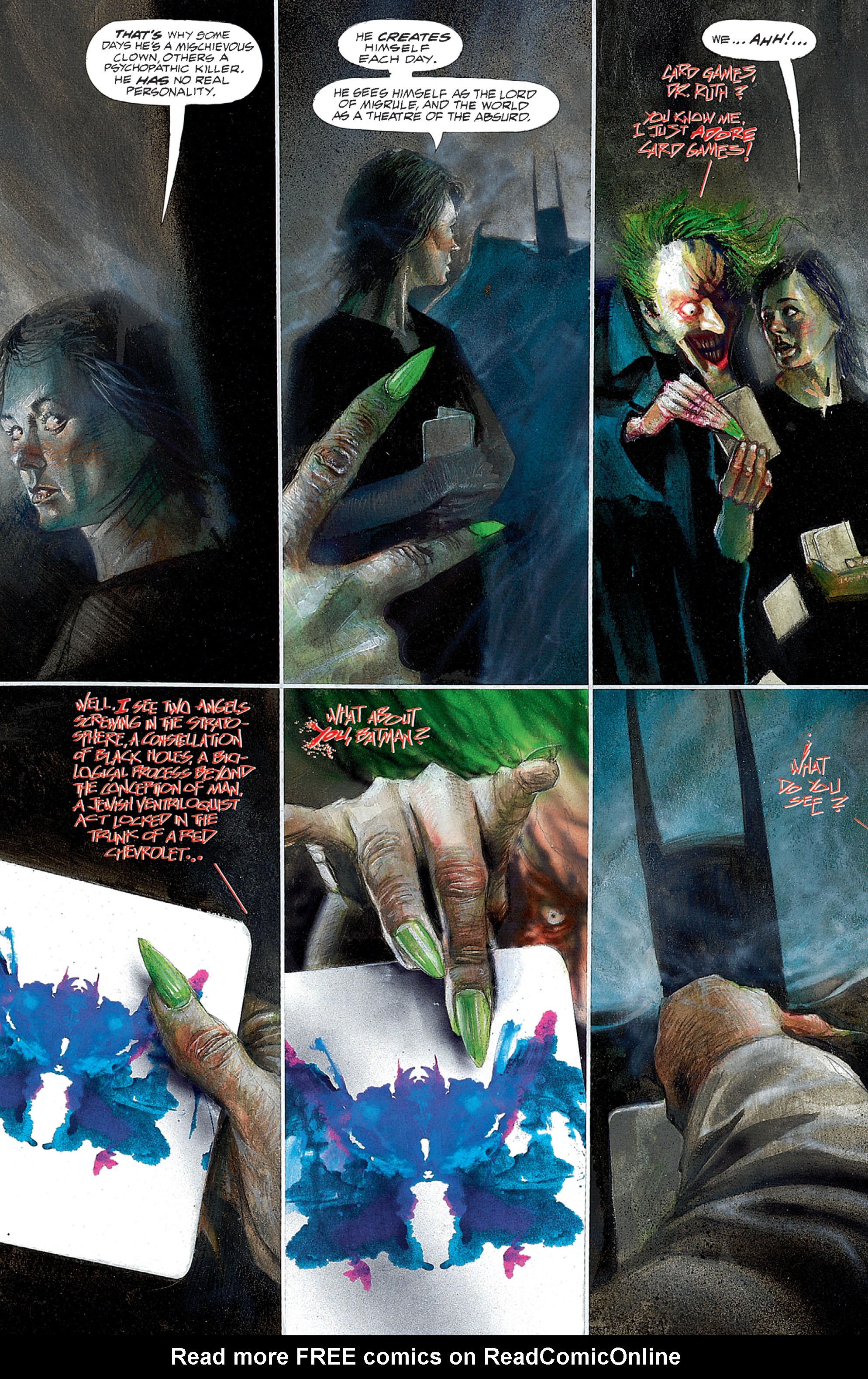 Read online Batman: Arkham Asylum 25th Anniversary Edition comic -  Issue # TPB - 36