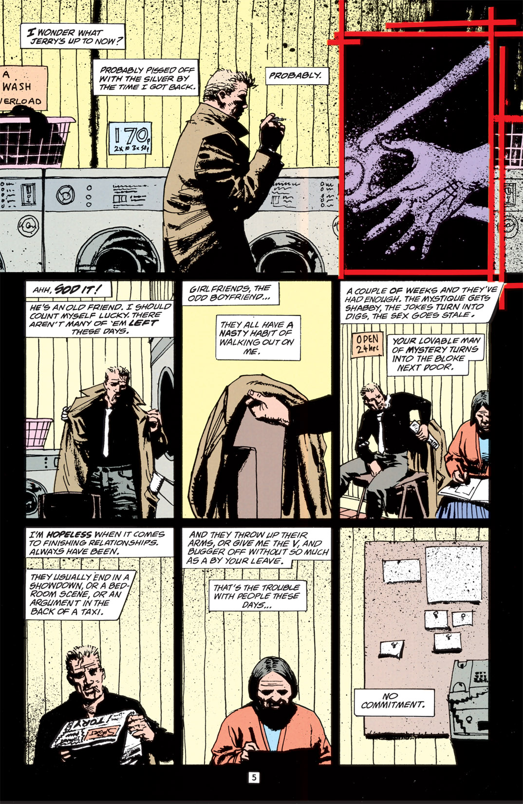 Read online Hellblazer comic -  Issue #51 - 5