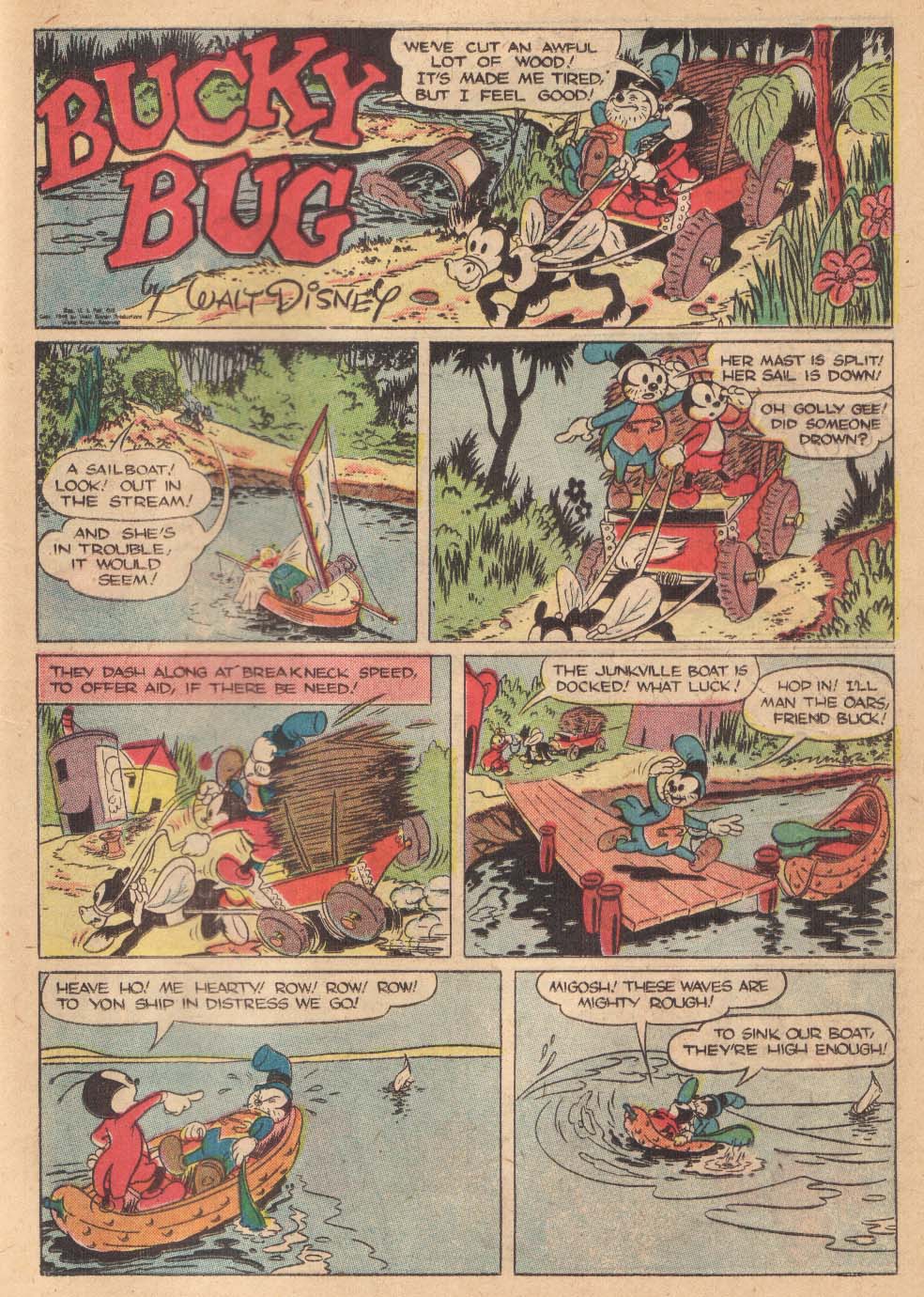 Read online Walt Disney's Comics and Stories comic -  Issue #109 - 21