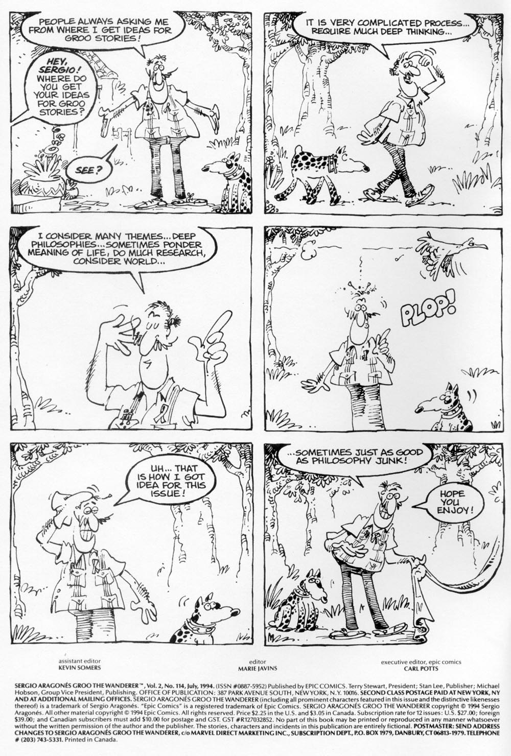 Read online Sergio Aragonés Groo the Wanderer comic -  Issue #114 - 2