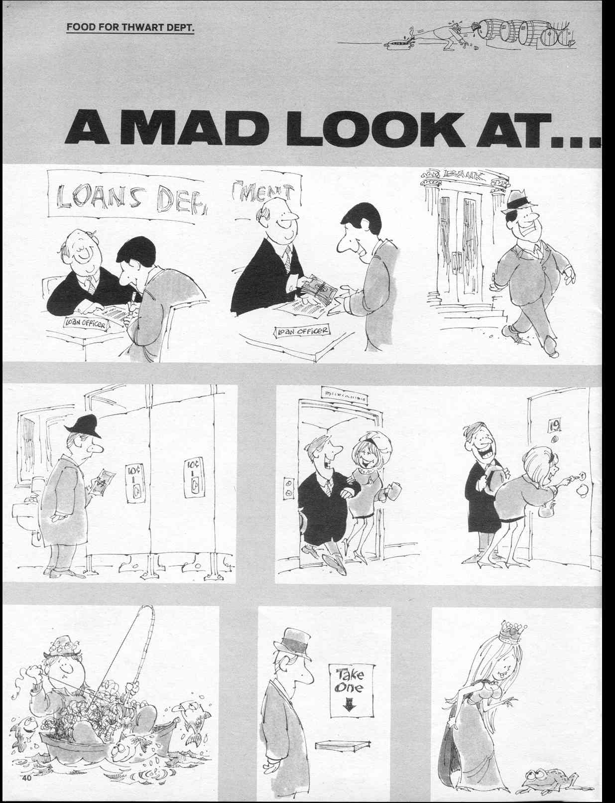 Read online MAD comic -  Issue #126 - 42