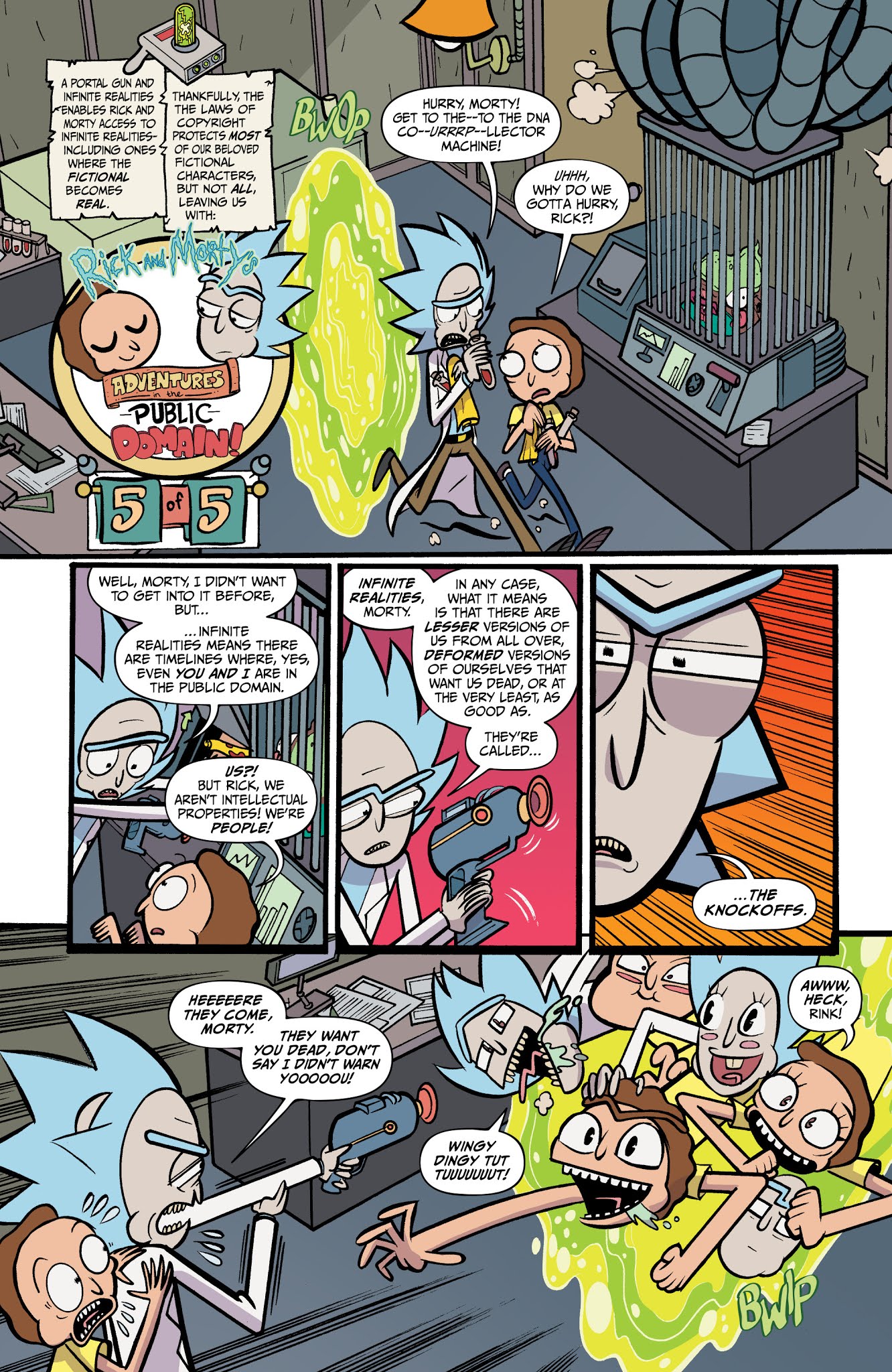 Read online Rick and Morty comic -  Issue #45 - 21