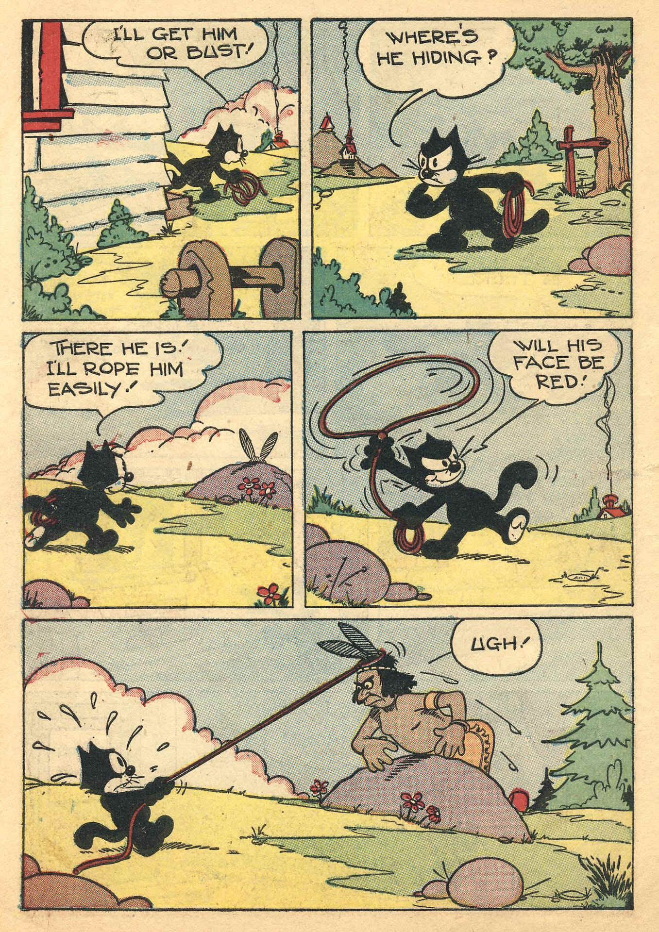 Read online Felix the Cat (1948) comic -  Issue #2 - 8