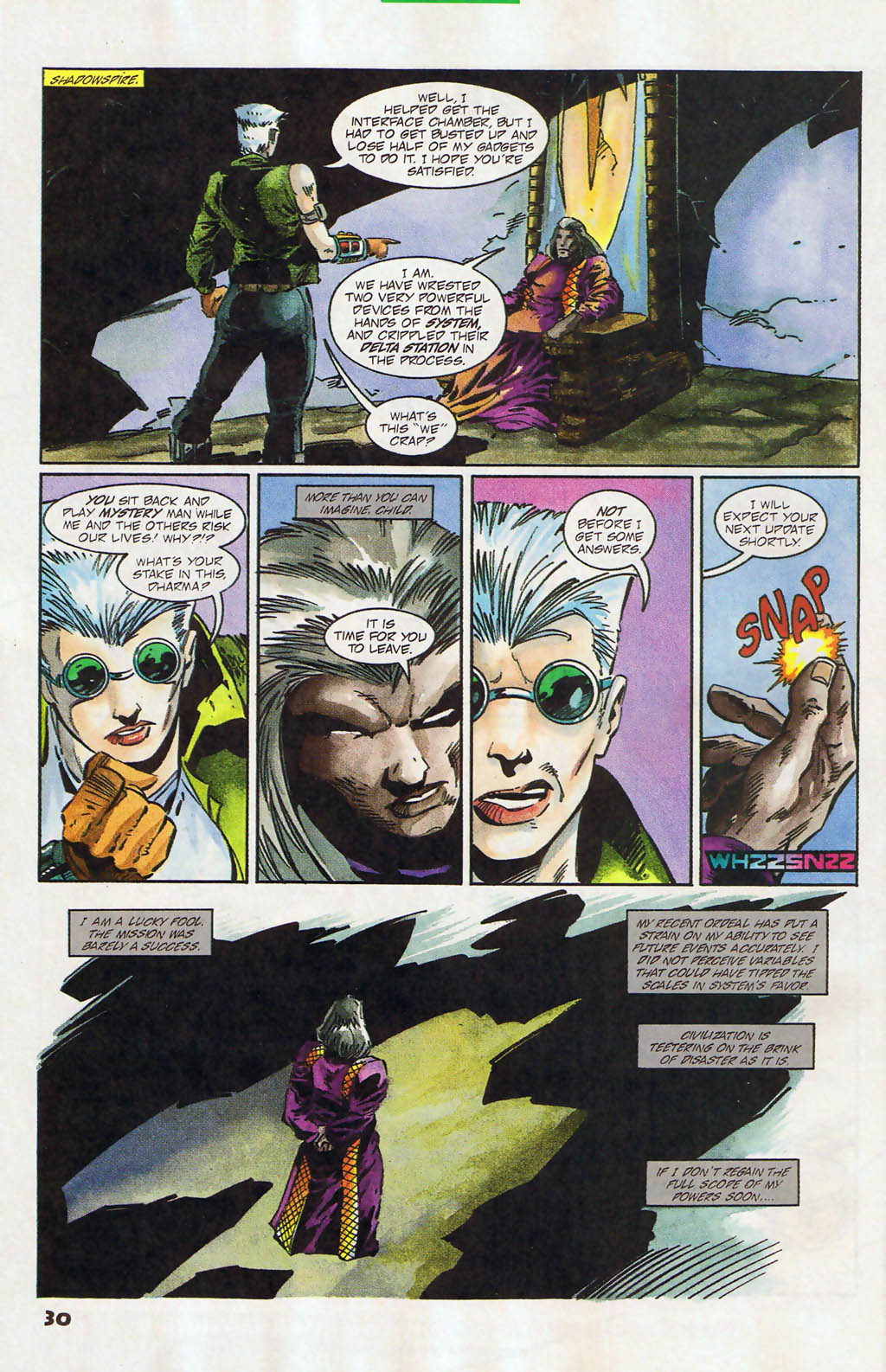 Read online Shadow Cabinet comic -  Issue #12 - 22