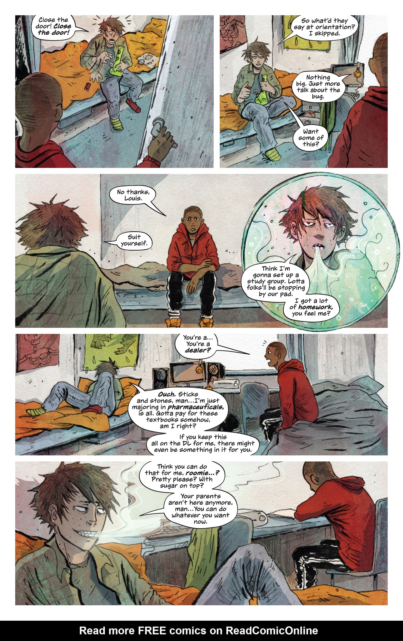 Read online Lazaretto comic -  Issue #1 - 8