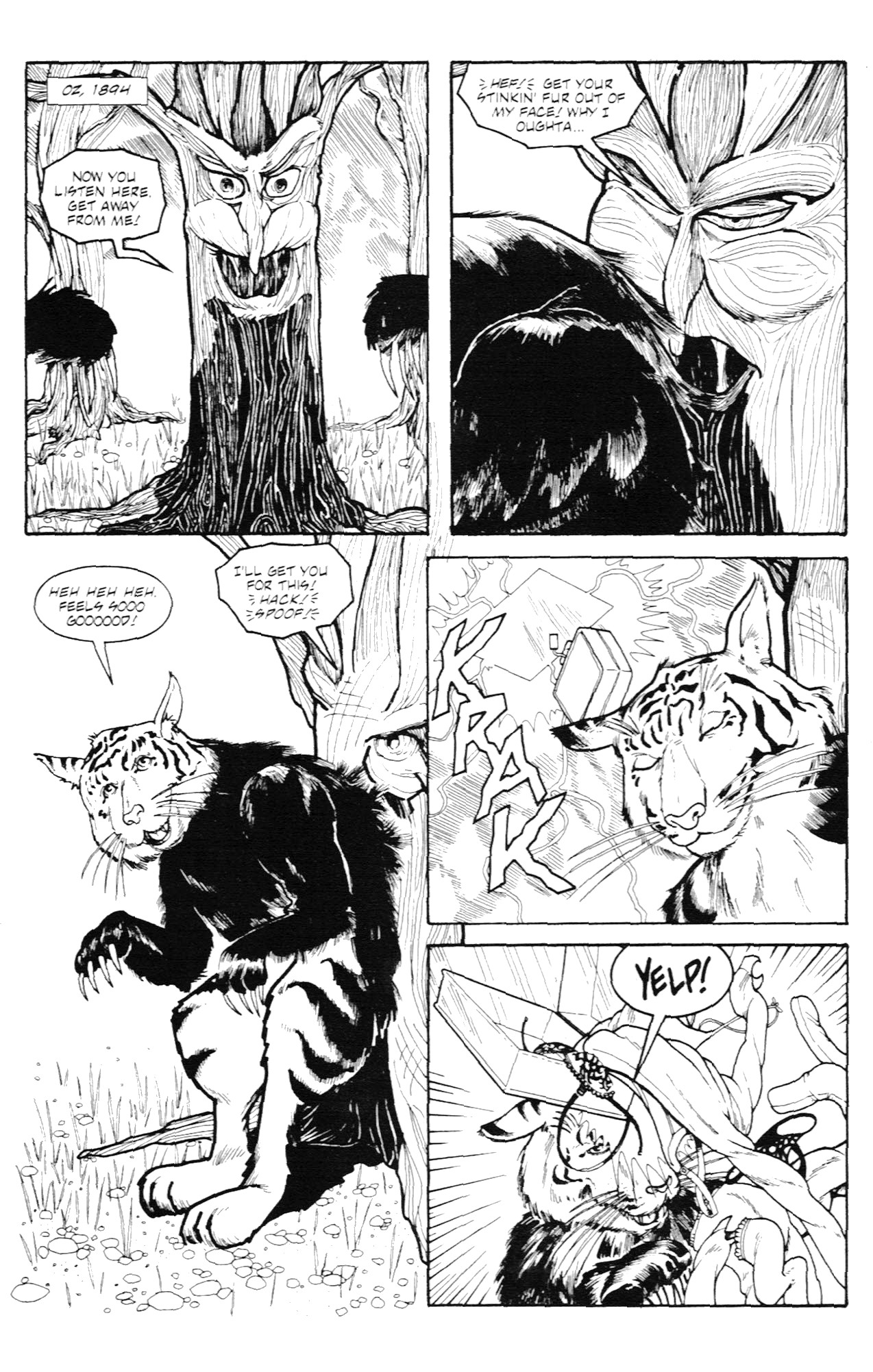 Read online Oz Squad comic -  Issue #7 - 10
