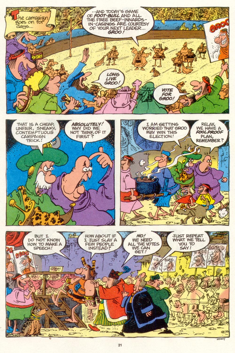 Read online Sergio Aragonés Groo the Wanderer comic -  Issue #108 - 23