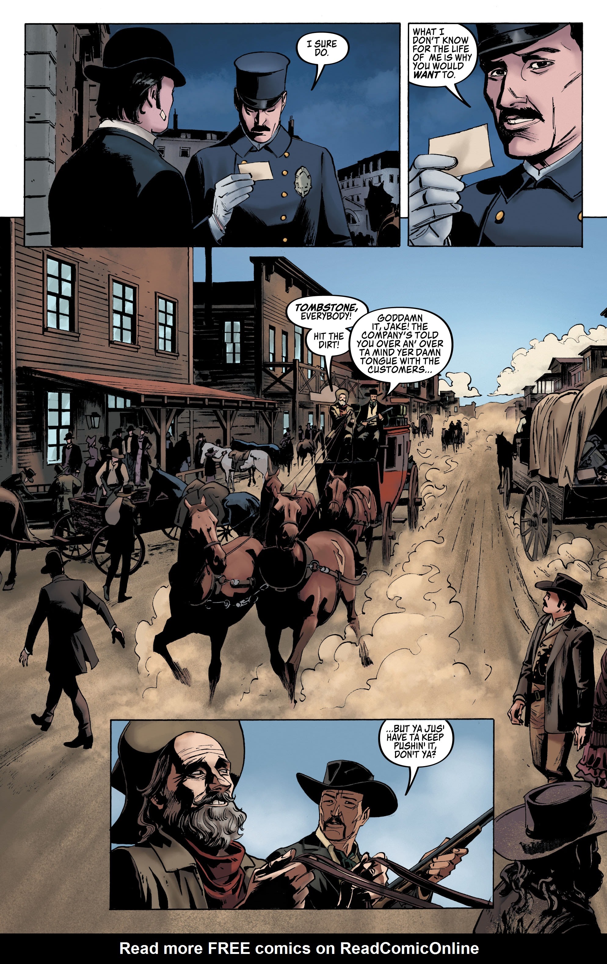 Read online Cross to Bear comic -  Issue #1 - 10