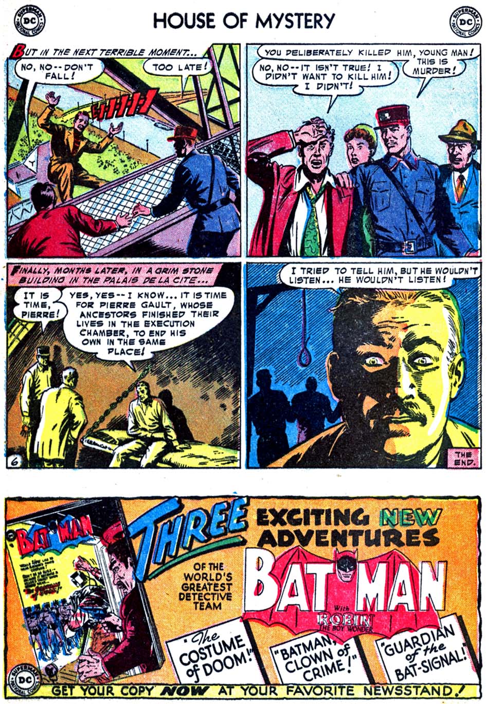 Read online House of Mystery (1951) comic -  Issue #29 - 8