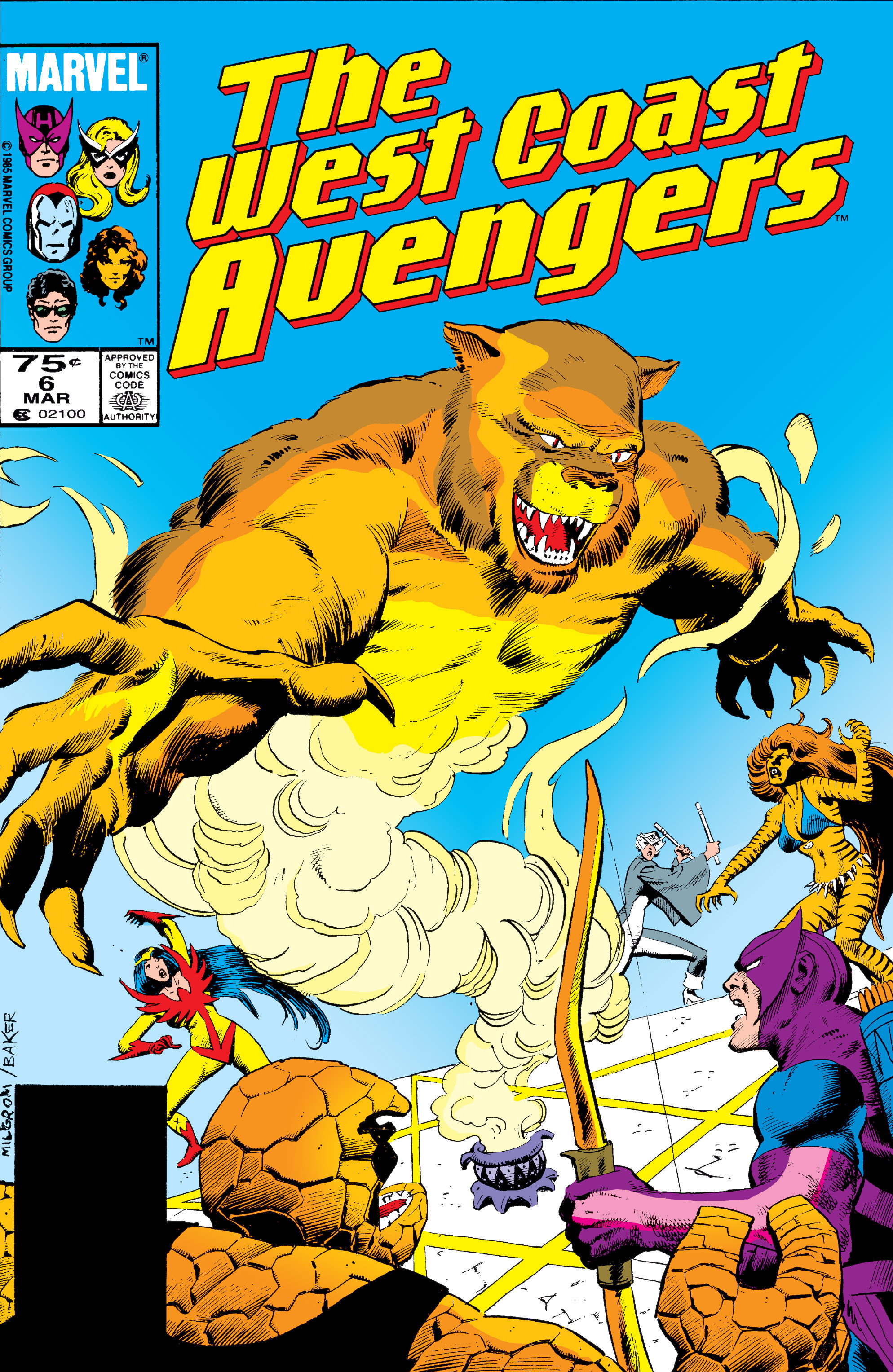 Read online West Coast Avengers (1985) comic -  Issue #6 - 1