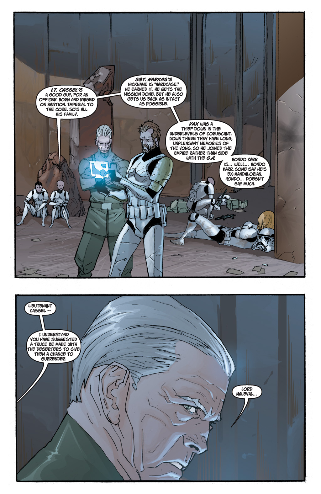 Read online Star Wars: Legacy (2006) comic -  Issue #4 - 13