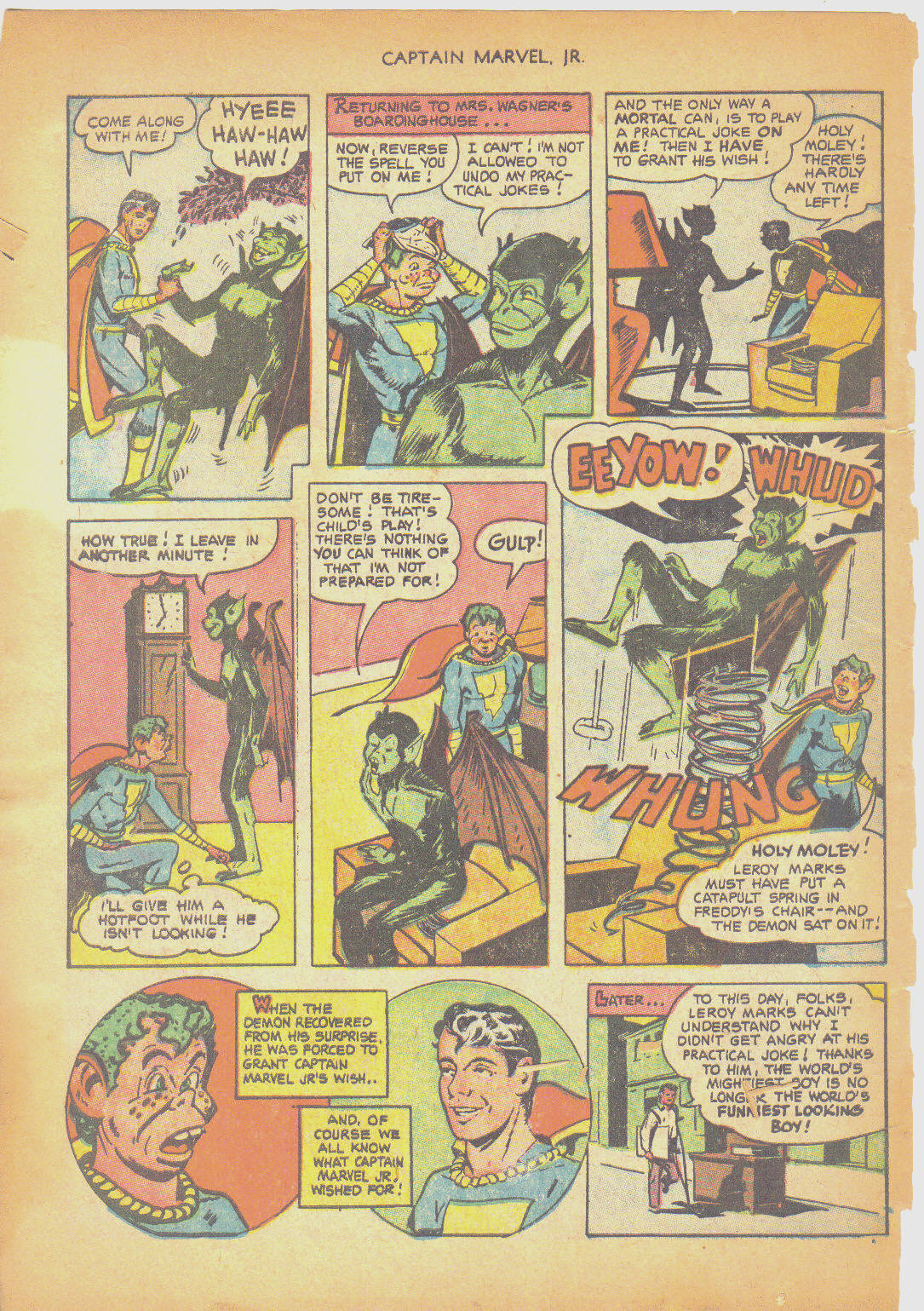 Read online Captain Marvel, Jr. comic -  Issue #117 - 34