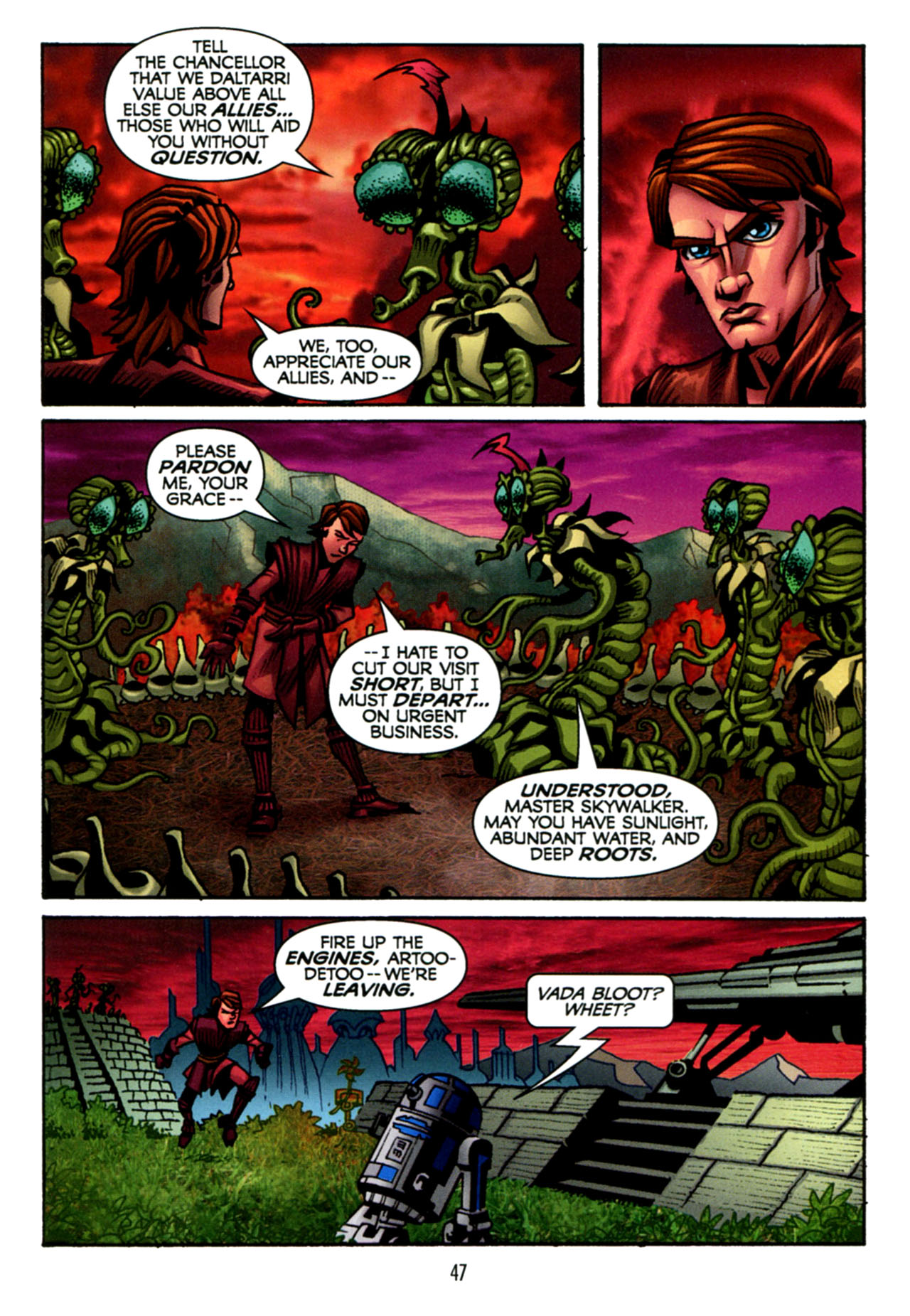Read online Star Wars: The Clone Wars - The Starcrusher Trap comic -  Issue # Full - 48
