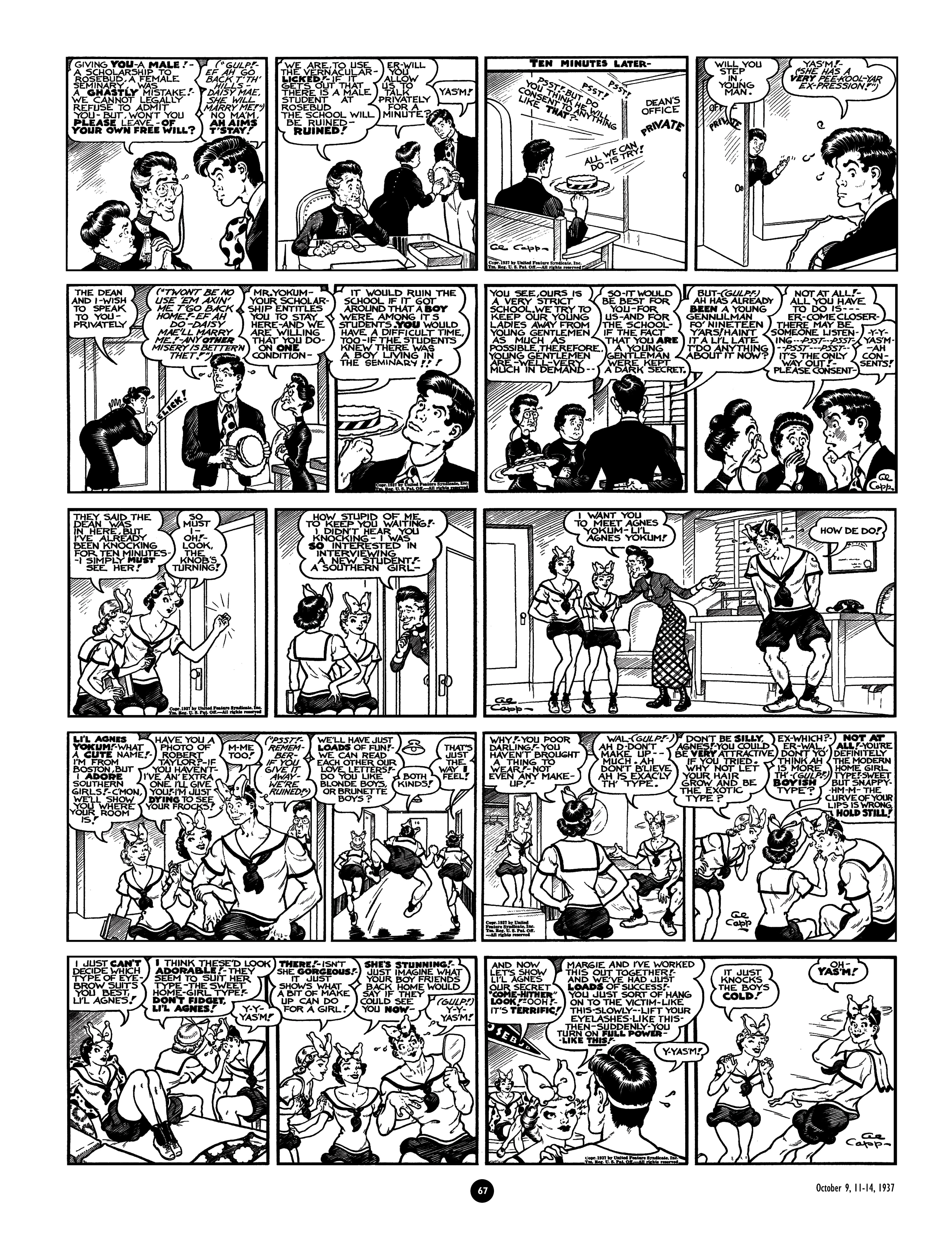 Read online Al Capp's Li'l Abner Complete Daily & Color Sunday Comics comic -  Issue # TPB 2 (Part 1) - 68