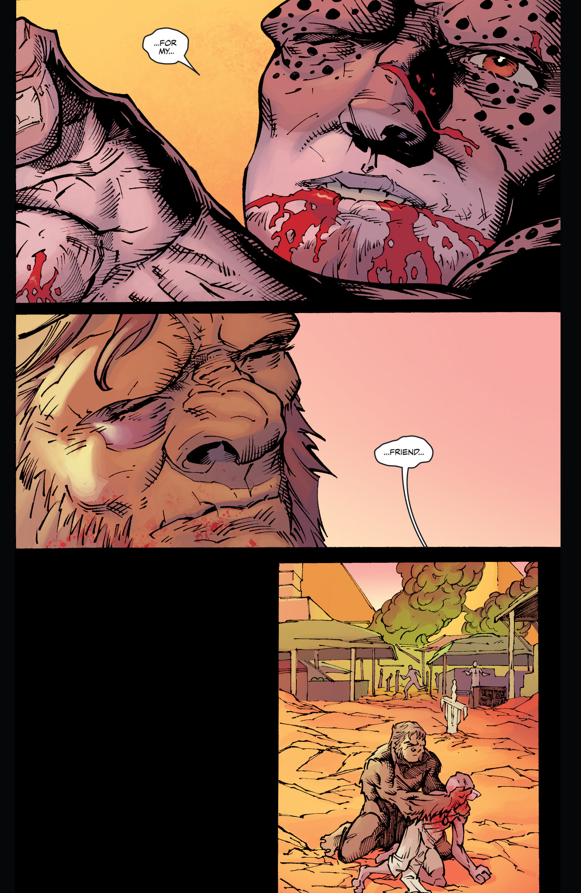 Read online Bigfoot: Sword of the Earthman (2015) comic -  Issue #5 - 23