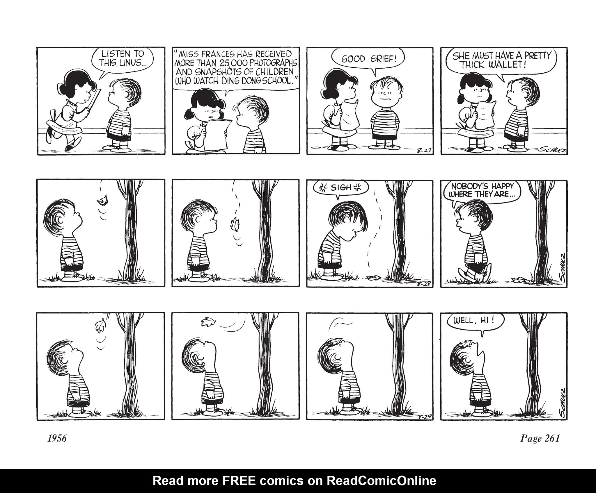 Read online The Complete Peanuts comic -  Issue # TPB 3 - 274