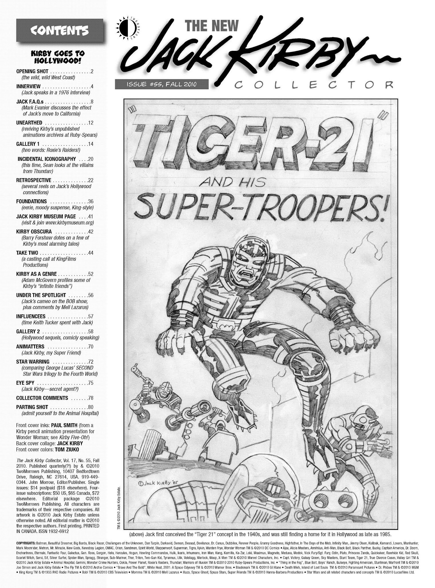 Read online The Jack Kirby Collector comic -  Issue #55 - 3