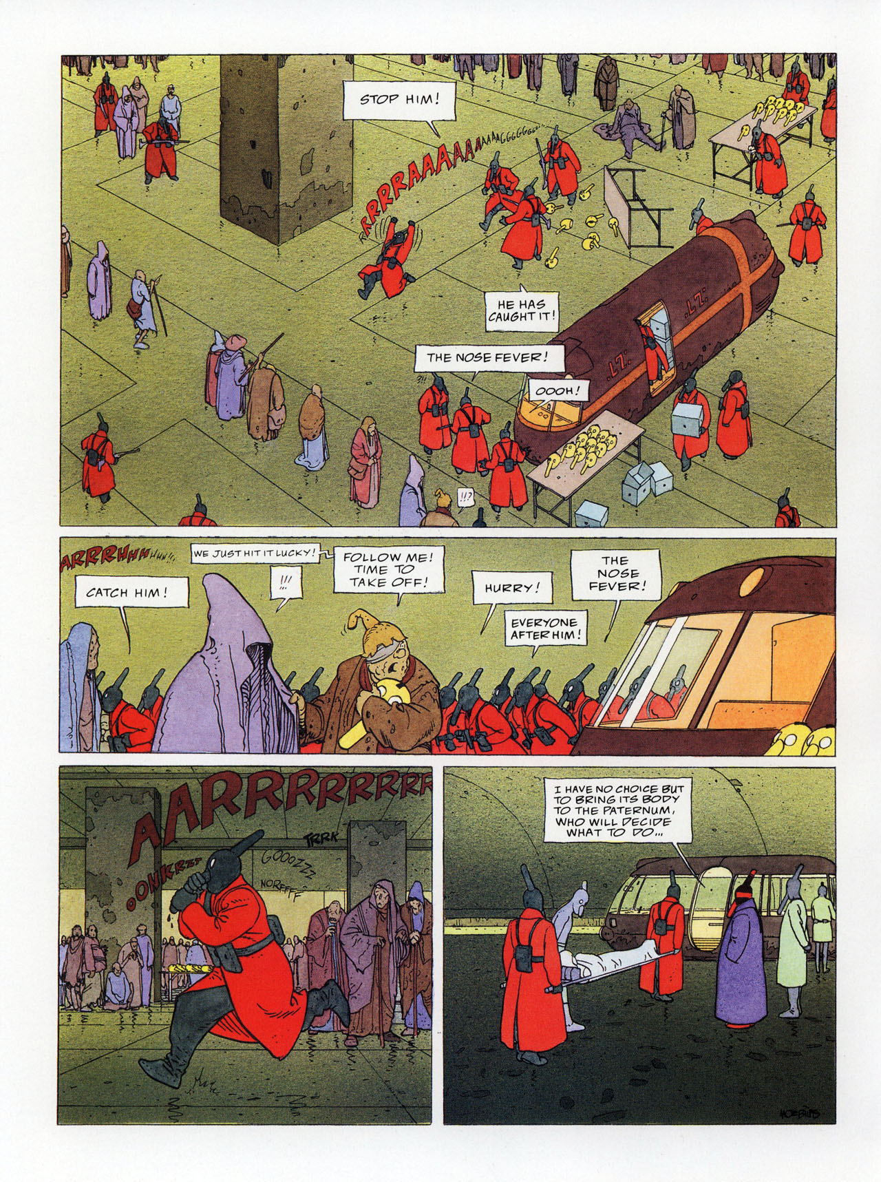 Read online Epic Graphic Novel: Moebius comic -  Issue # TPB 7 - 56