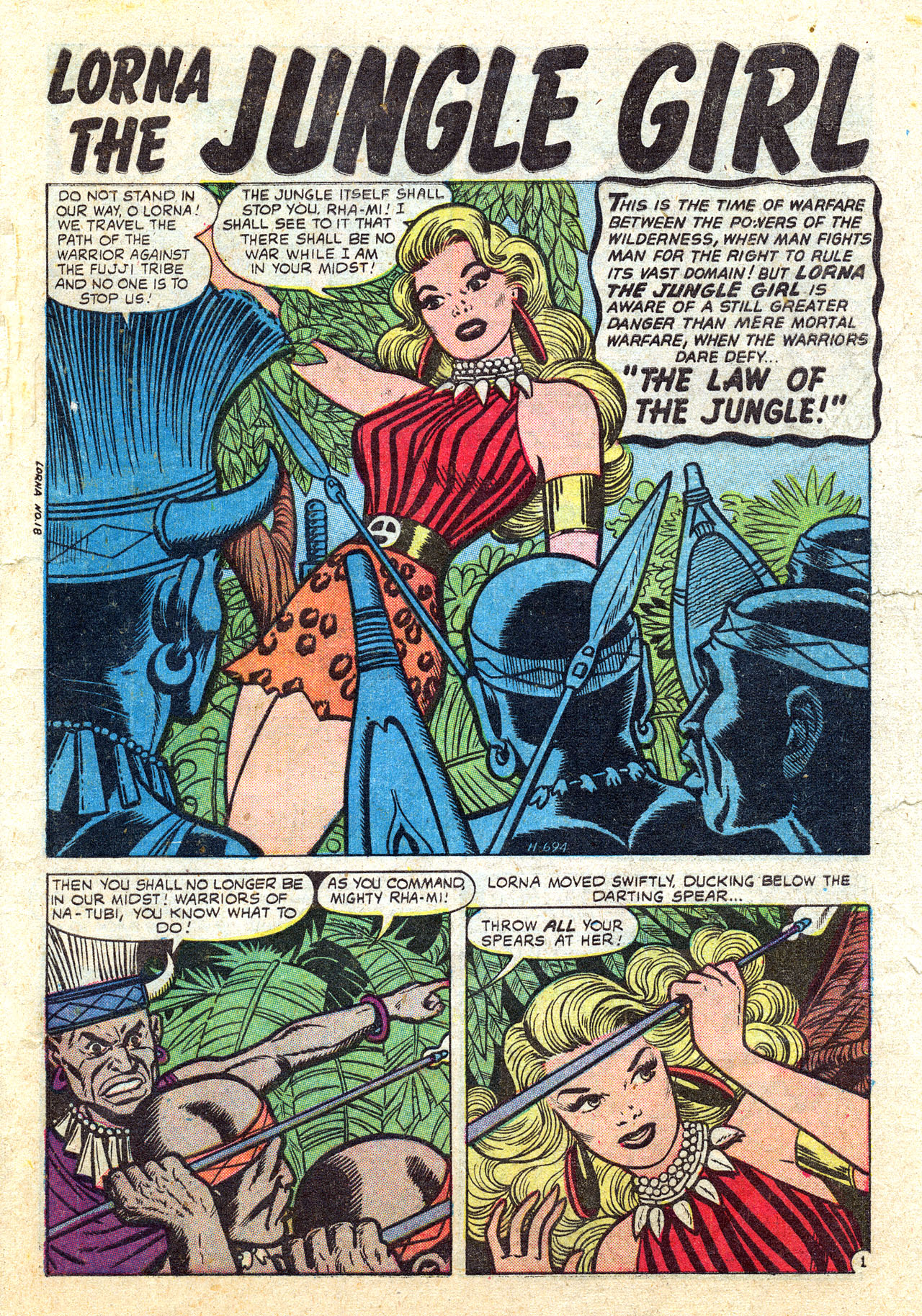 Read online Lorna, The Jungle Girl comic -  Issue #18 - 3