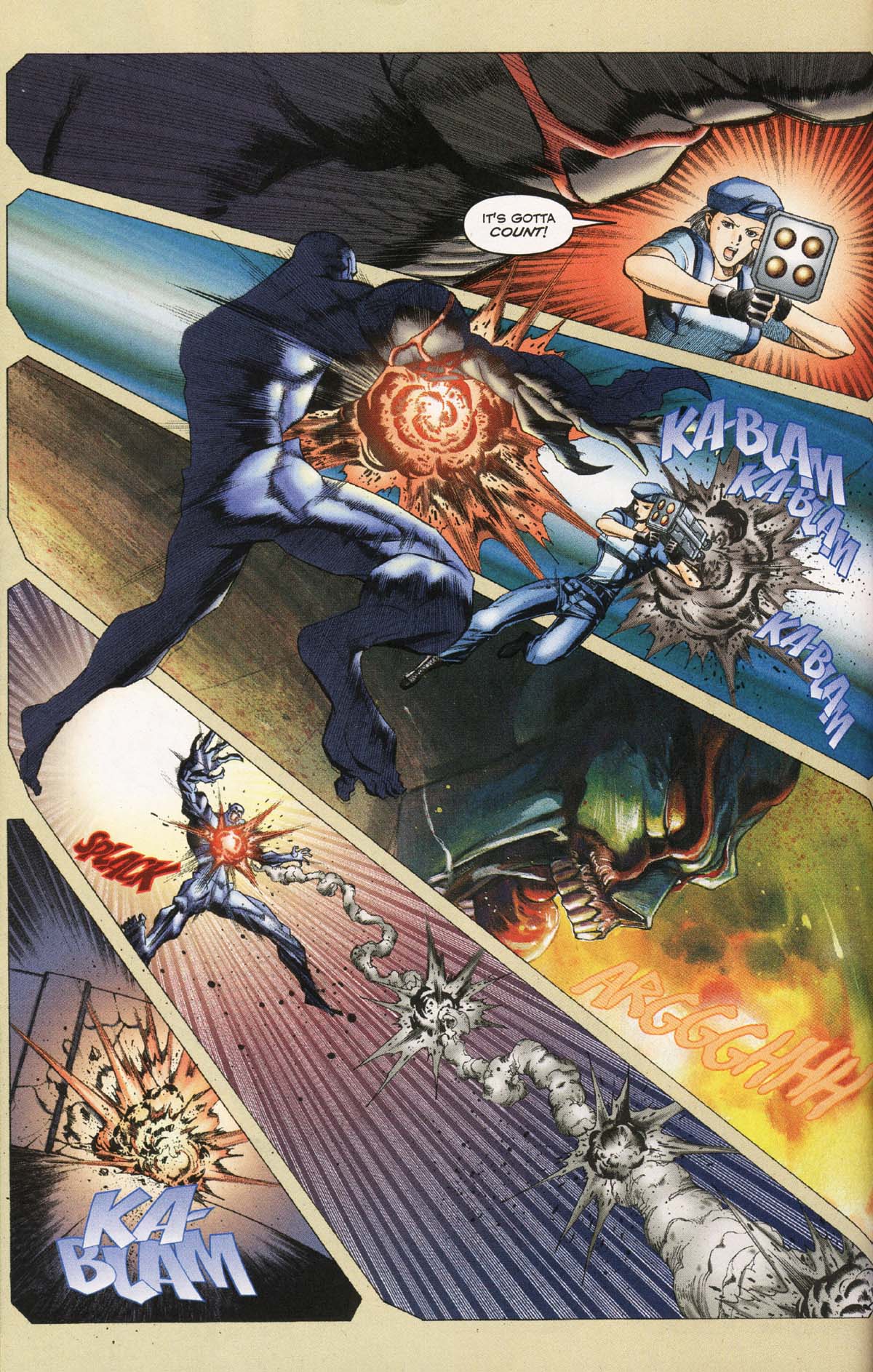 Read online Resident Evil Code: Veronica comic -  Issue #3 - 112