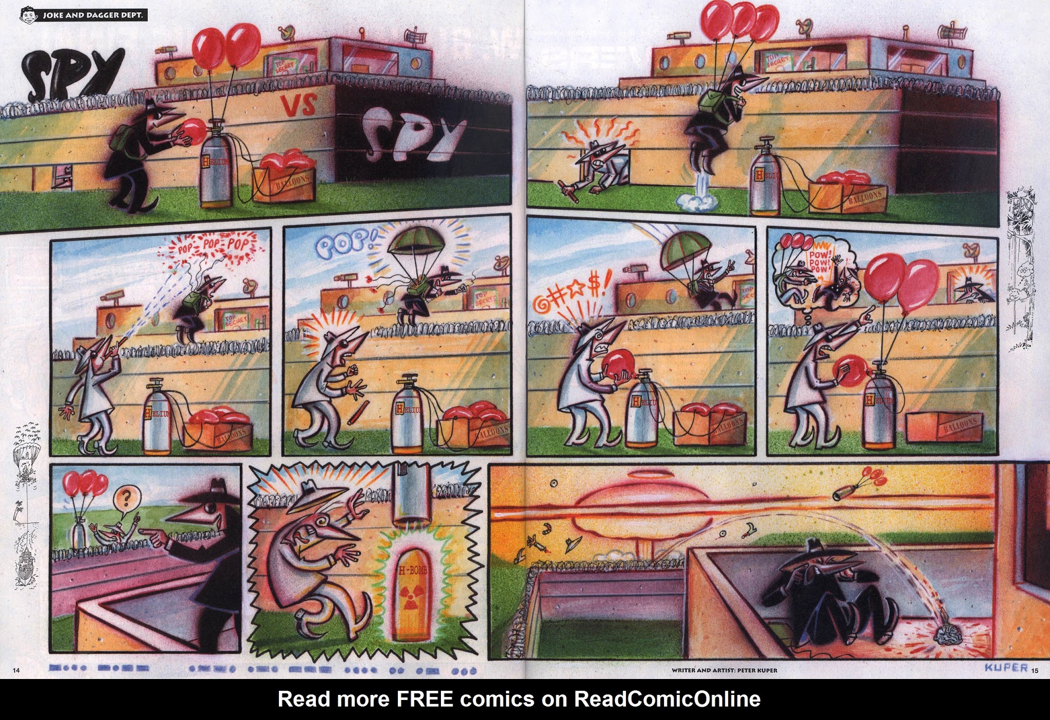 Read online Spy vs. Spy: The Complete Casebook comic -  Issue # TPB - 479