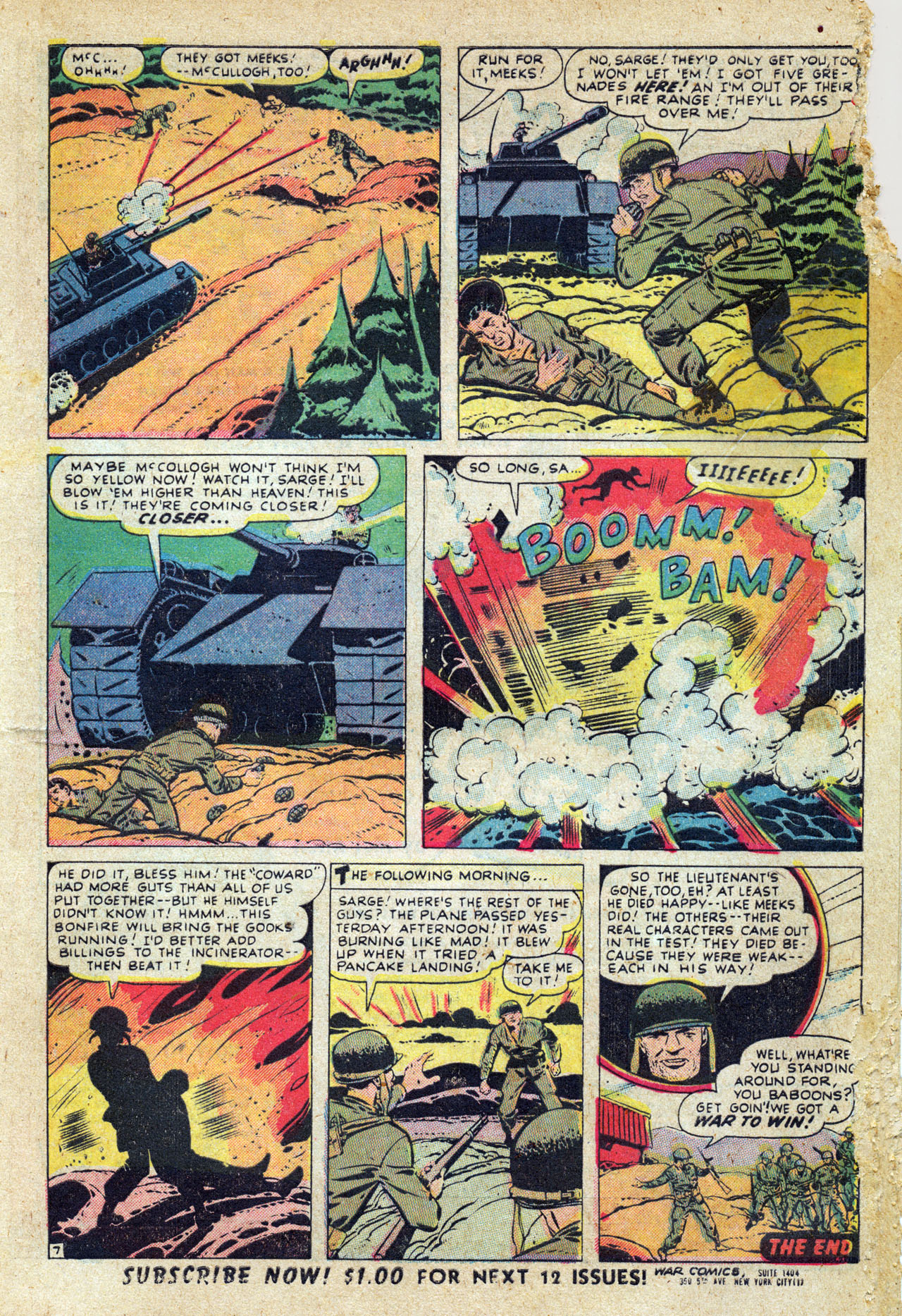 Read online War Comics comic -  Issue #3 - 9