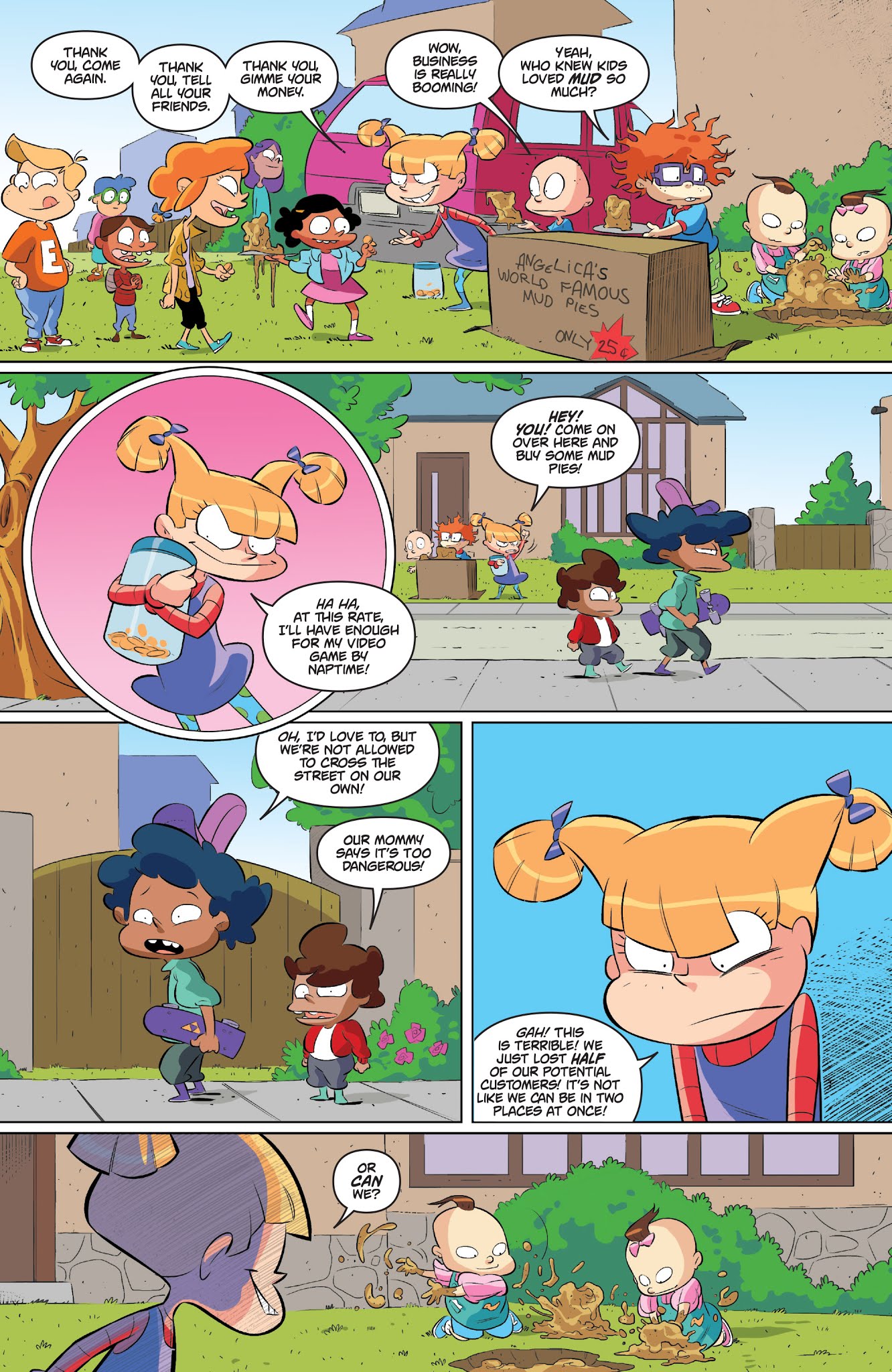 Read online Rugrats comic -  Issue #8 - 9