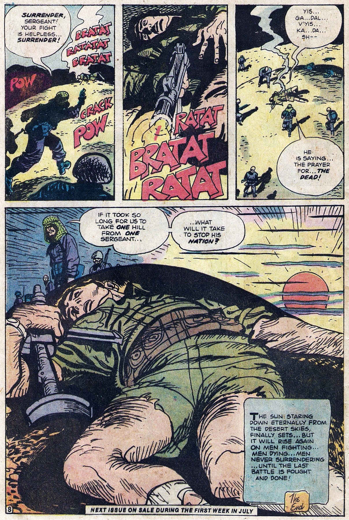 Read online Our Army at War (1952) comic -  Issue #272 - 30