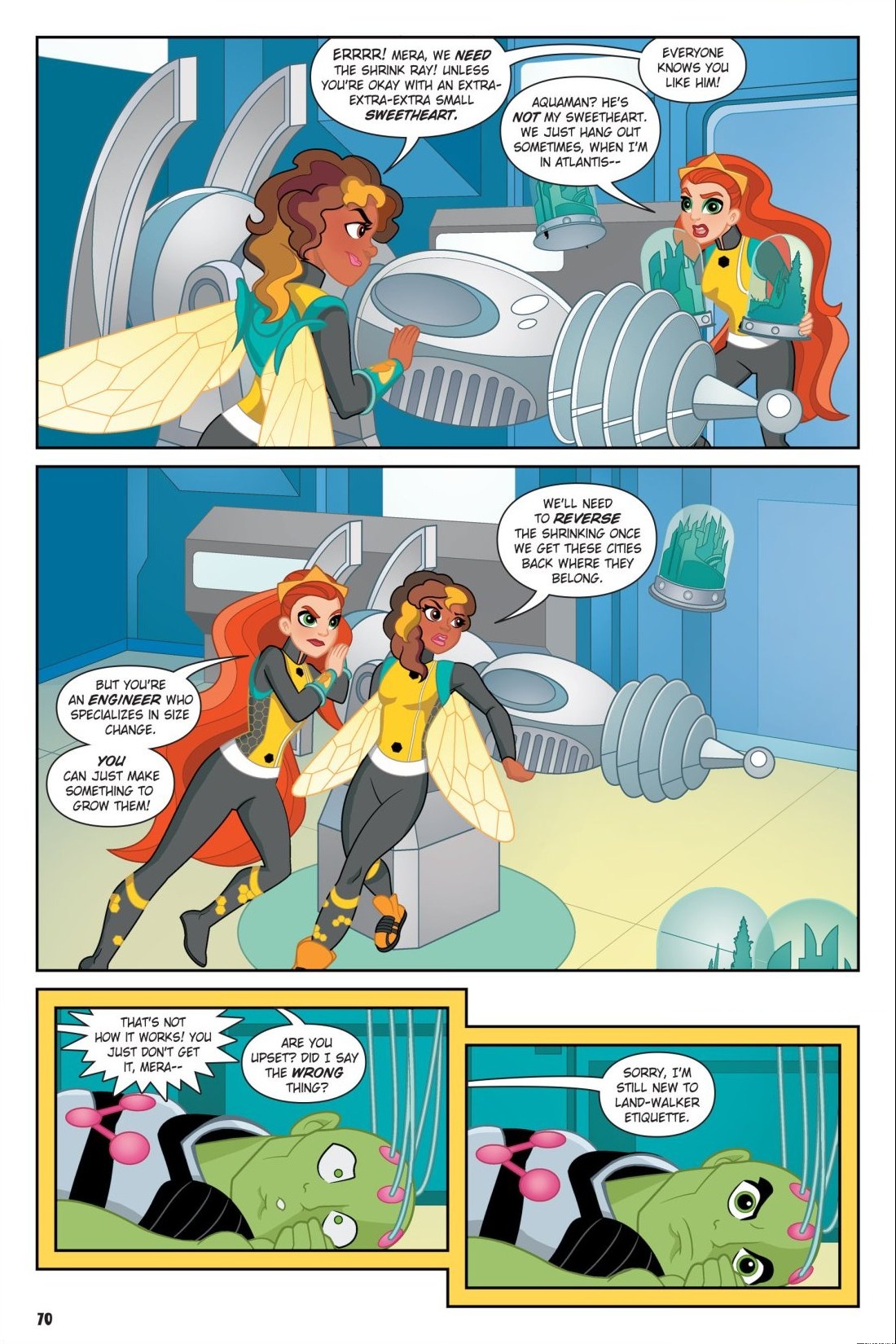 Read online DC Super Hero Girls: Search for Atlantis comic -  Issue # TPB - 68