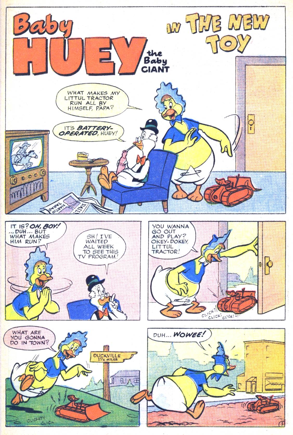 Read online Baby Huey, the Baby Giant comic -  Issue #21 - 21