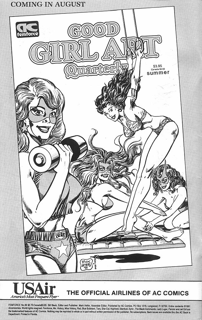 Read online Femforce comic -  Issue #39 - 2