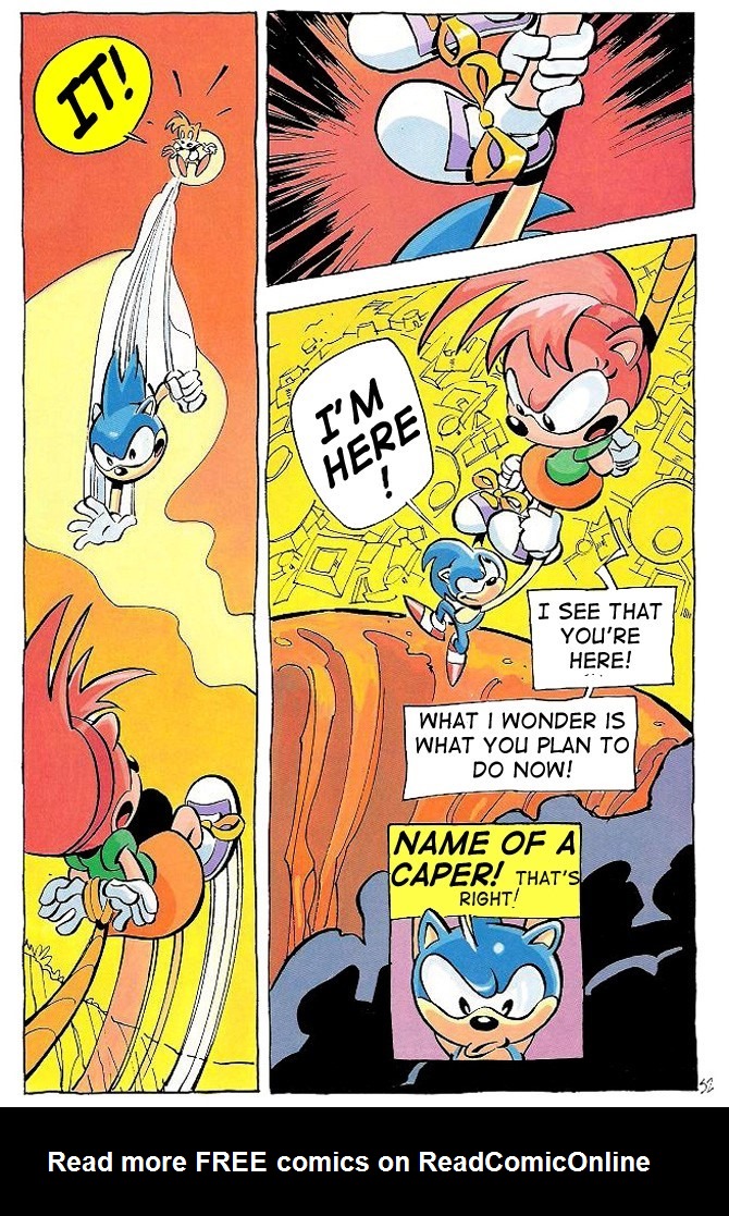 Read online Sonic Adventures: Dans Les Griffes De Robotnik comic -  Issue # Full - 55