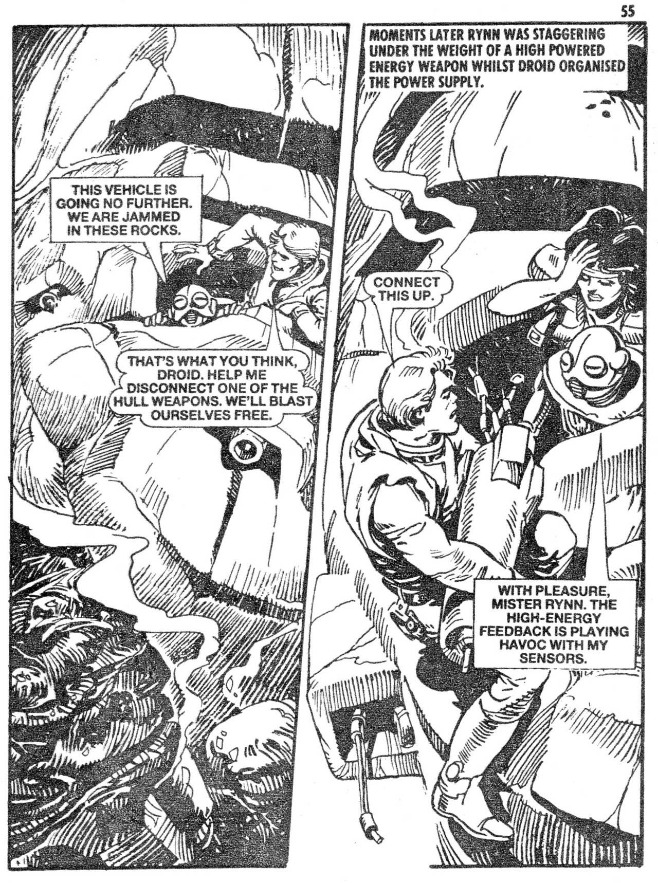 Read online Starblazer comic -  Issue #201 - 56
