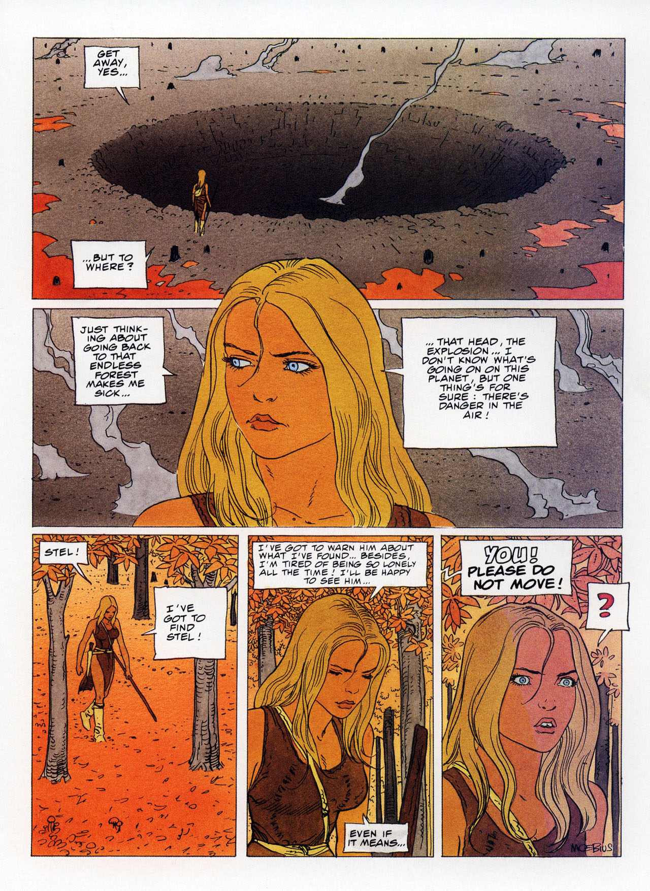 Read online Epic Graphic Novel: Moebius comic -  Issue # TPB 7 - 17