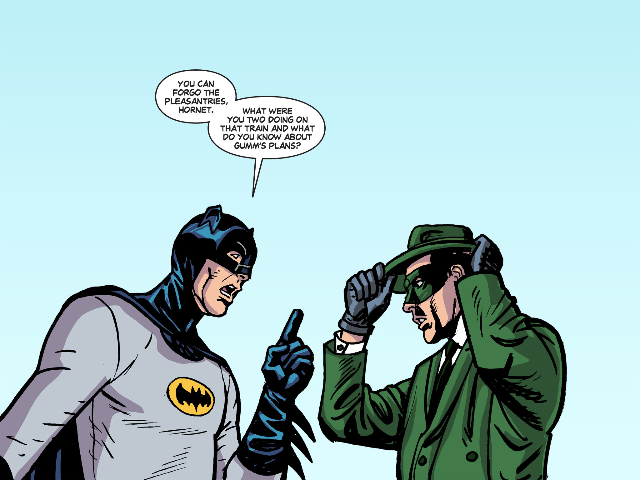 Read online Batman '66 Meets the Green Hornet [II] comic -  Issue #3 - 38