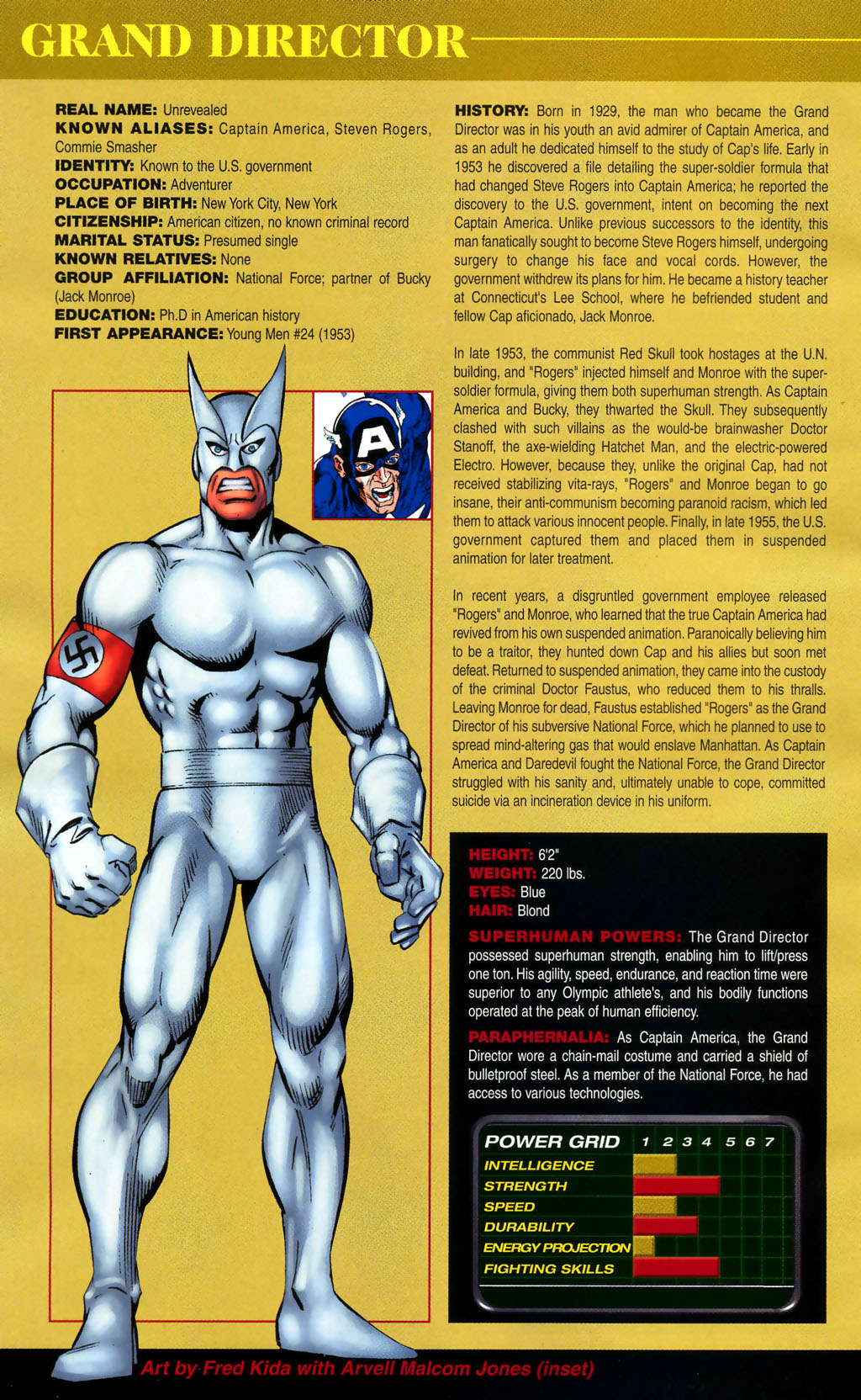 Read online The Official Handbook of the Marvel Universe: Golden Age comic -  Issue # Full - 18