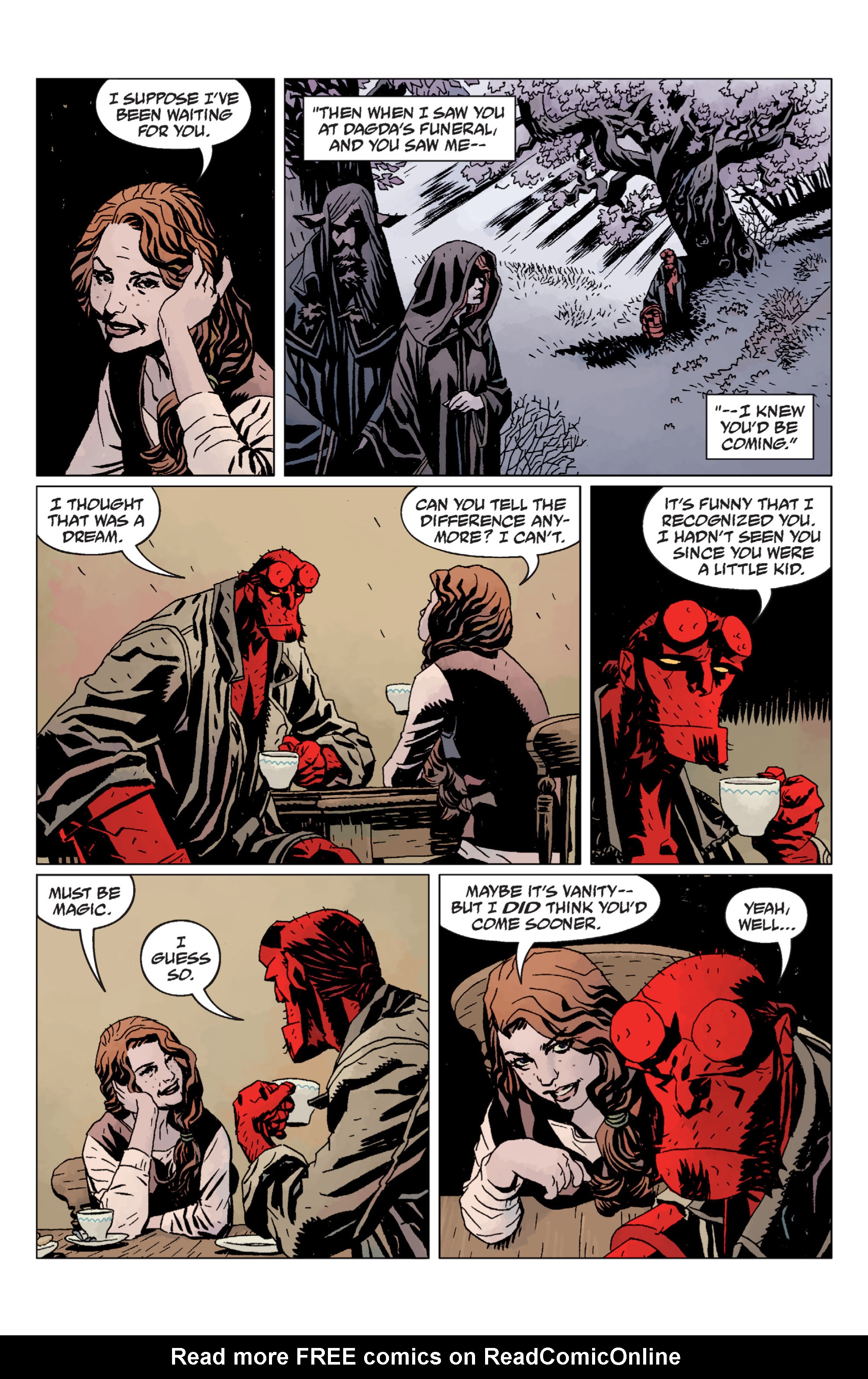 Read online Hellboy comic -  Issue #9 - 58