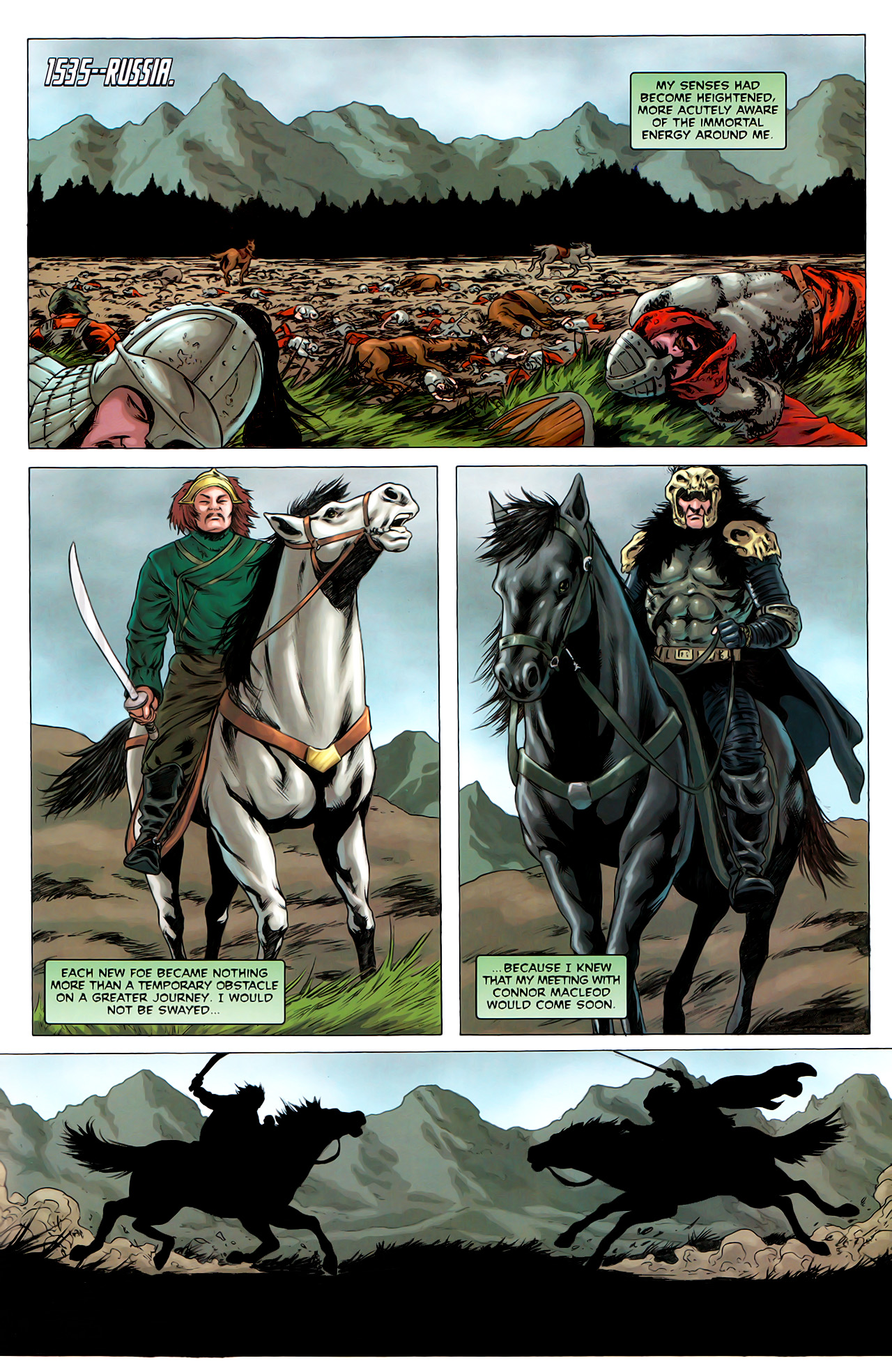 Read online Highlander Origins: The Kurgan comic -  Issue #2 - 28