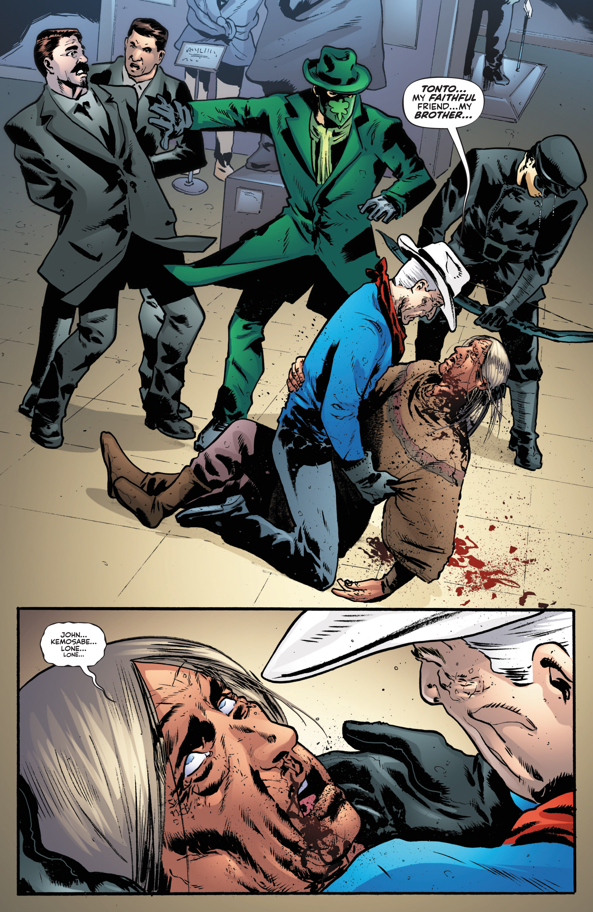 Read online The Lone Ranger/Green Hornet comic -  Issue #4 - 21