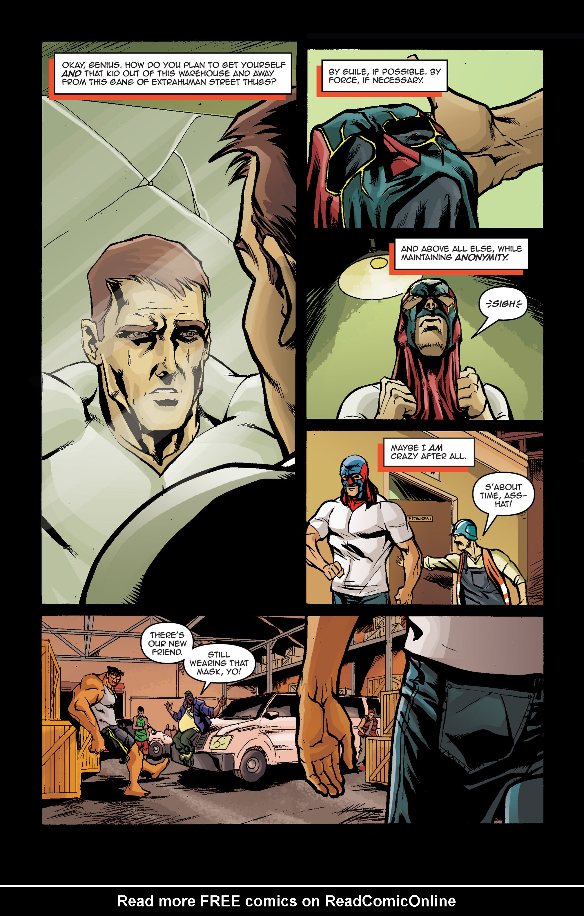 Read online The F1rst Hero: Fight For Your Life comic -  Issue #4 - 6