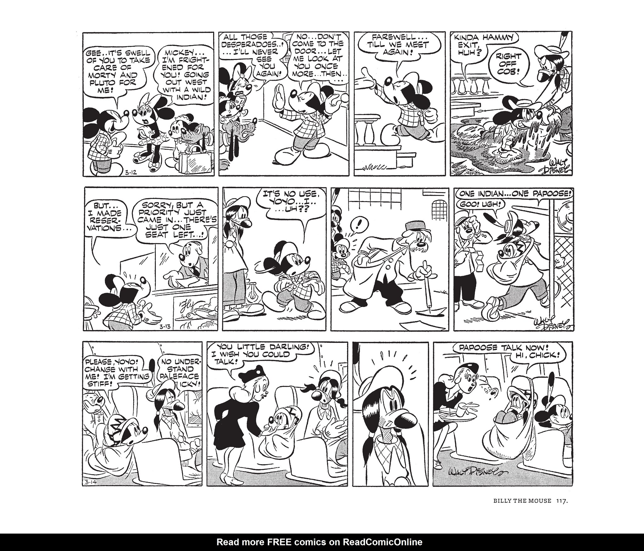 Read online Walt Disney's Mickey Mouse by Floyd Gottfredson comic -  Issue # TPB 8 (Part 2) - 17