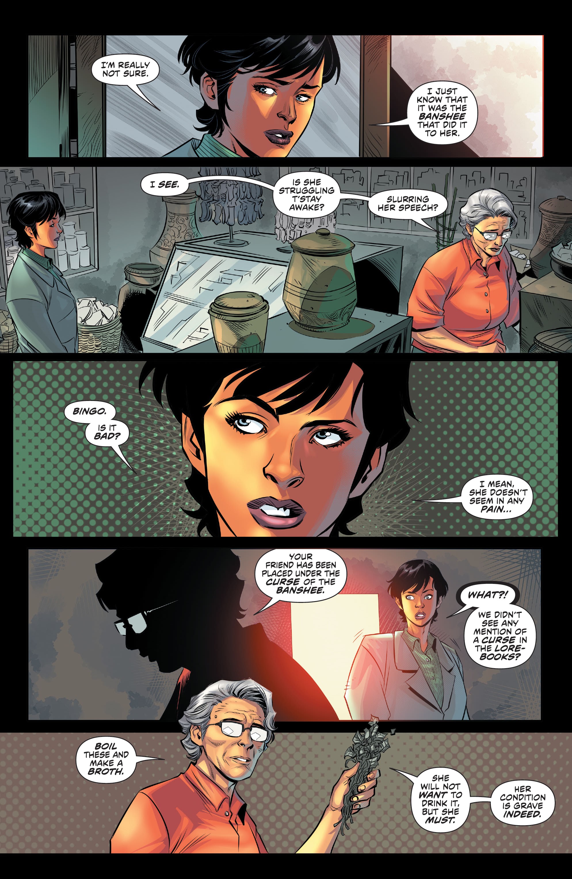 Read online Bettie Page & The Curse of the Banshee comic -  Issue #3 - 19