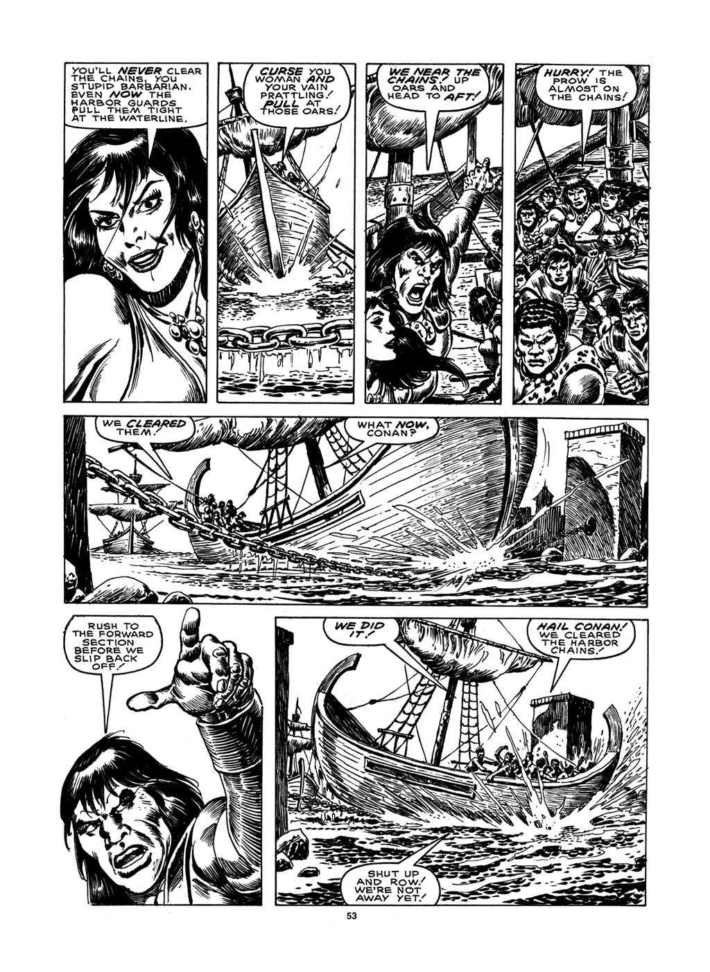 Read online The Savage Sword Of Conan comic -  Issue #148 - 51