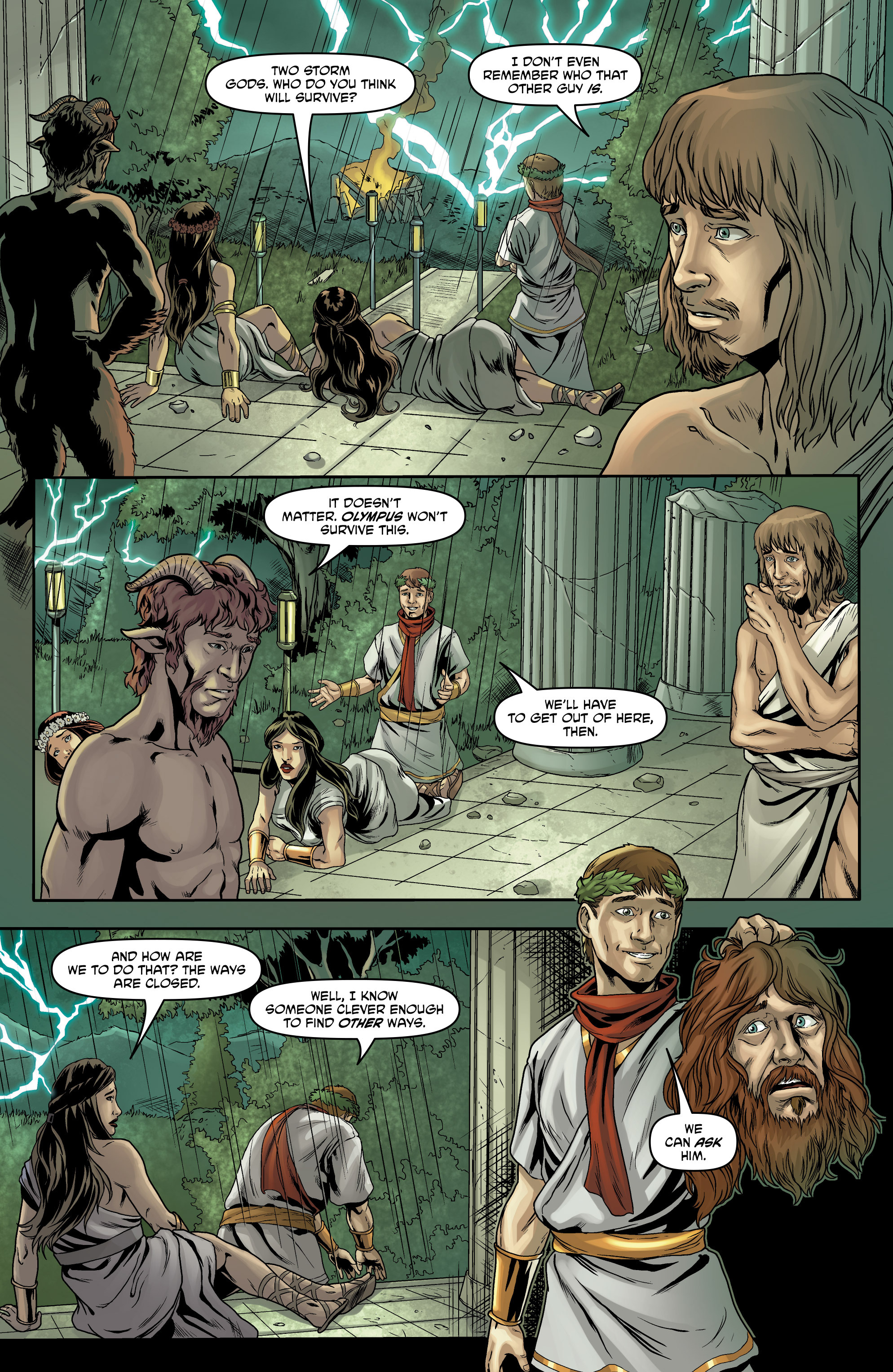 Read online God Is Dead comic -  Issue #17 - 19